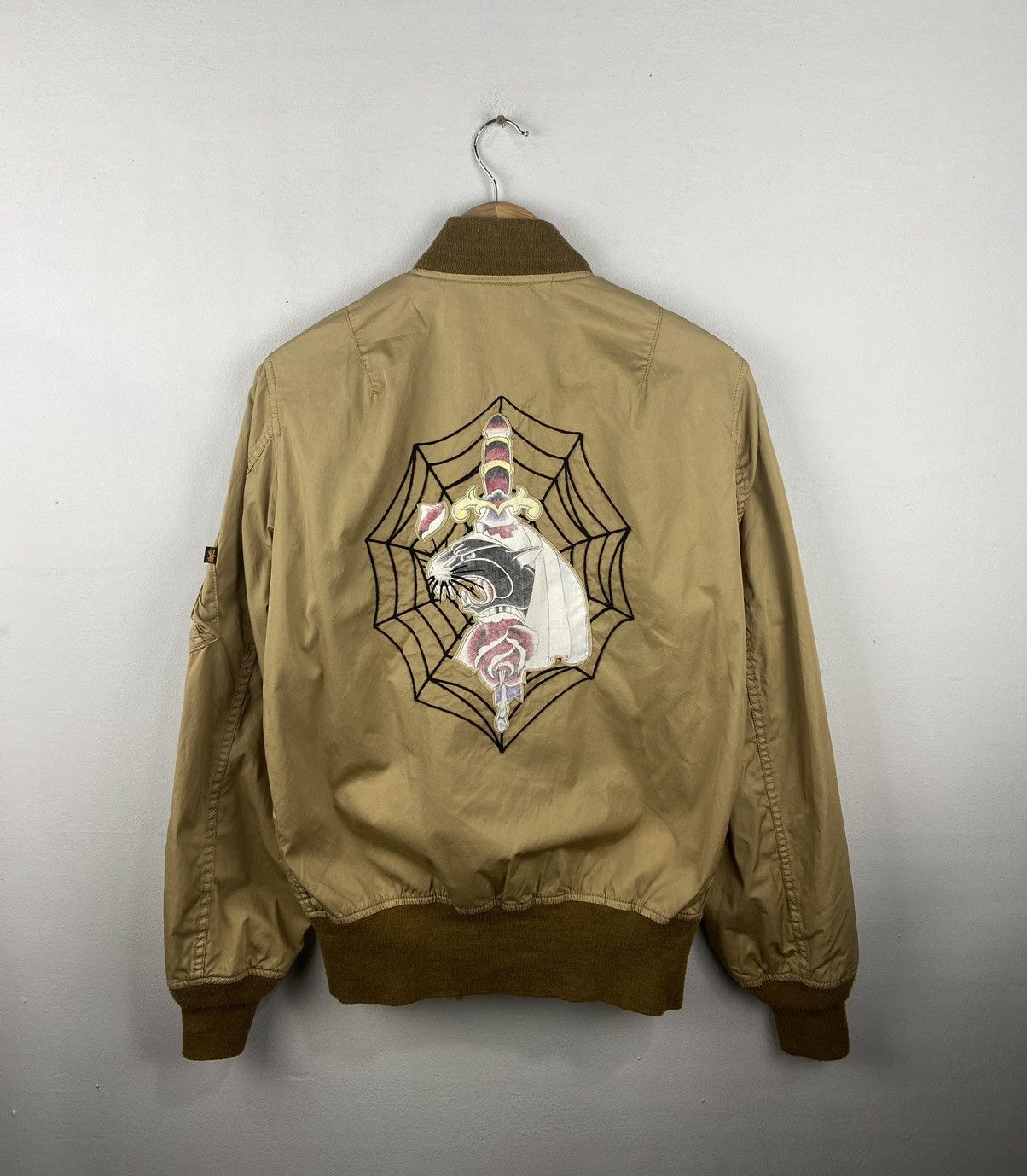 Alpha Industries × Vintage Alpha Industries X Venice Bomber Jacket Size US L / EU 52-54 / 3 - 1 Thumbnail