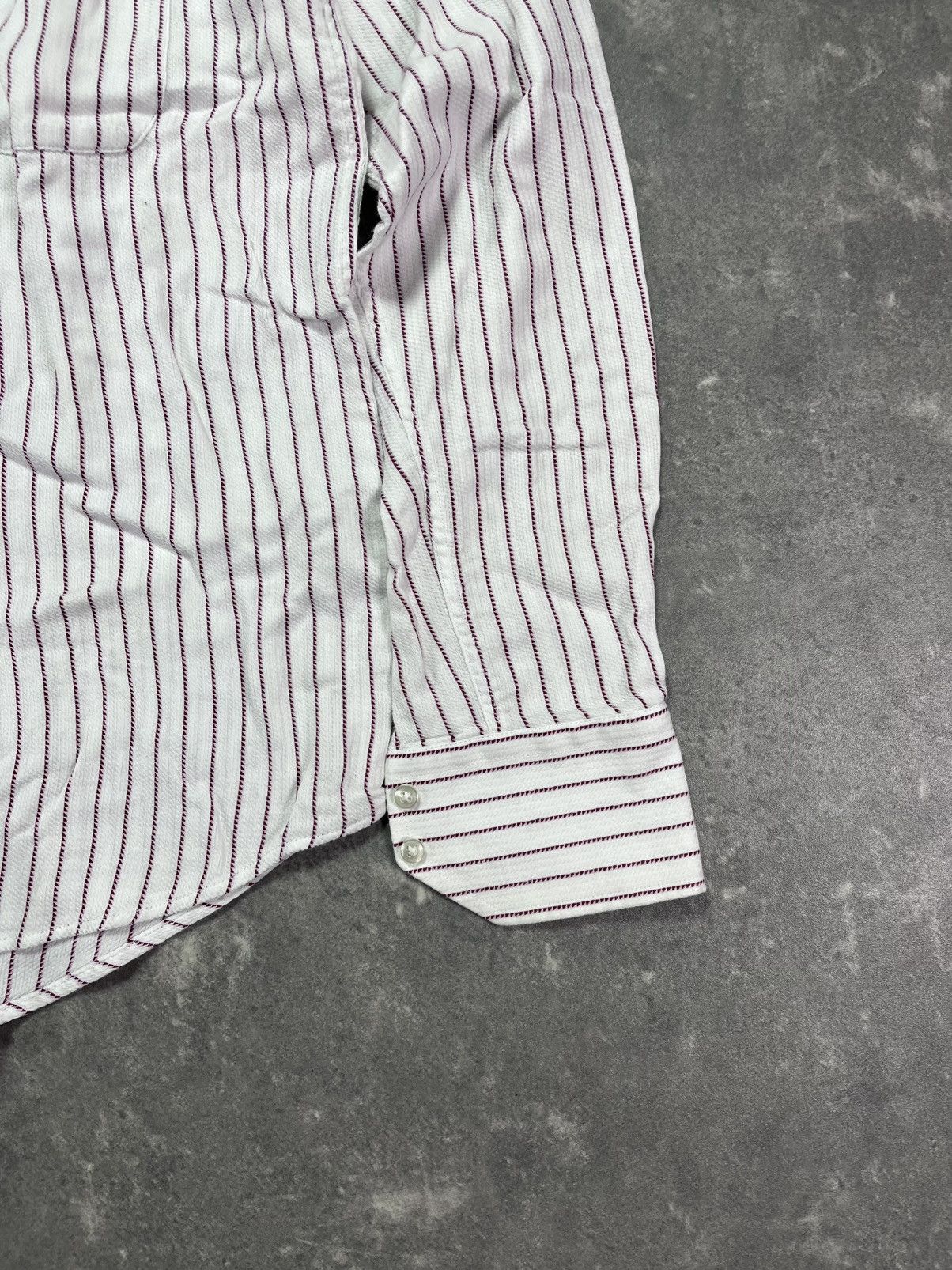 Katharine Hamnett London Katharine Hamnett London Vintage Striped Shirt 40 Archive Size US M / EU 48-50 / 2 - 5 Thumbnail