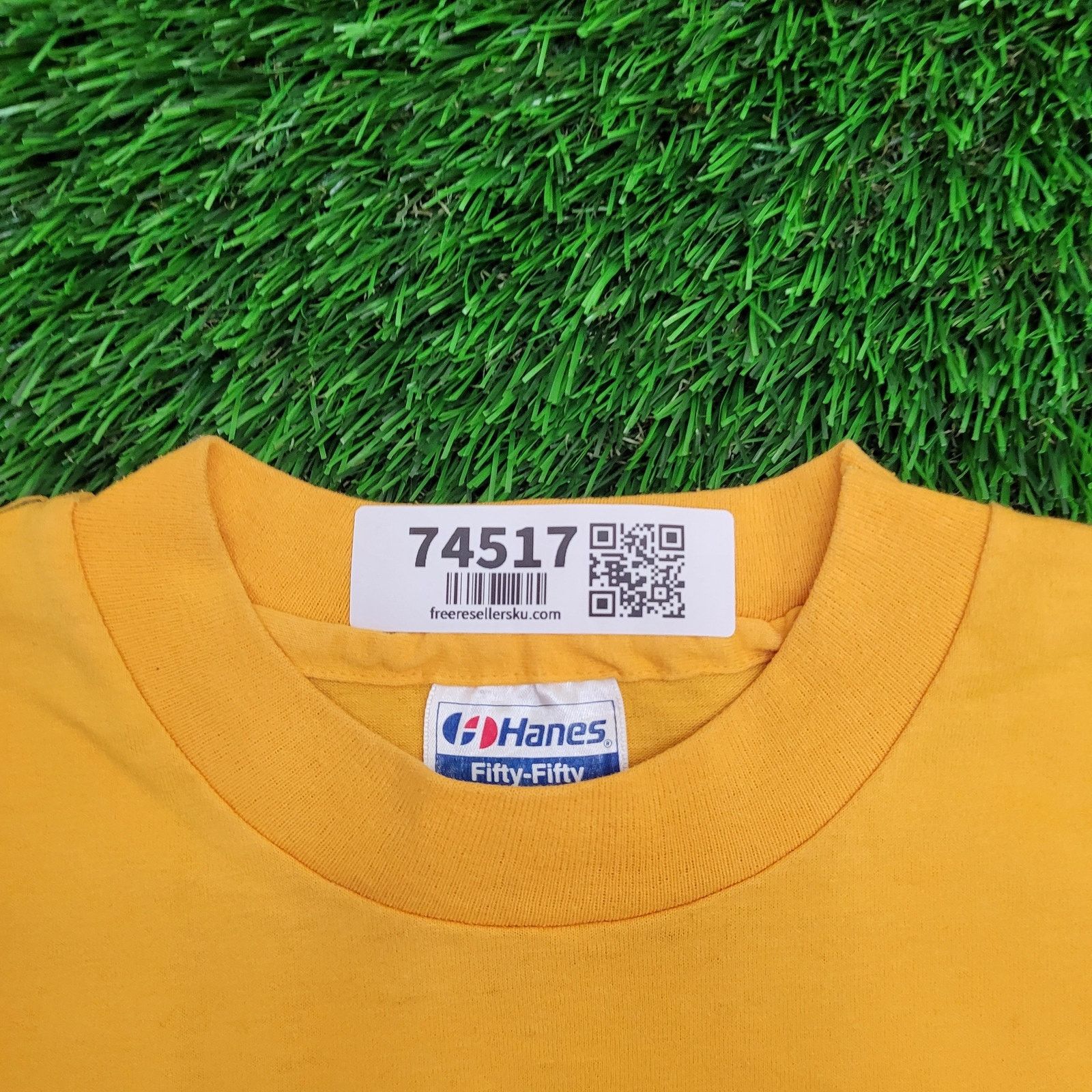 Hanes Vintage 80s Florida Parrot Shirt M/L 21x26 Yellow Size US L / EU 52-54 / 3 - 9 Thumbnail