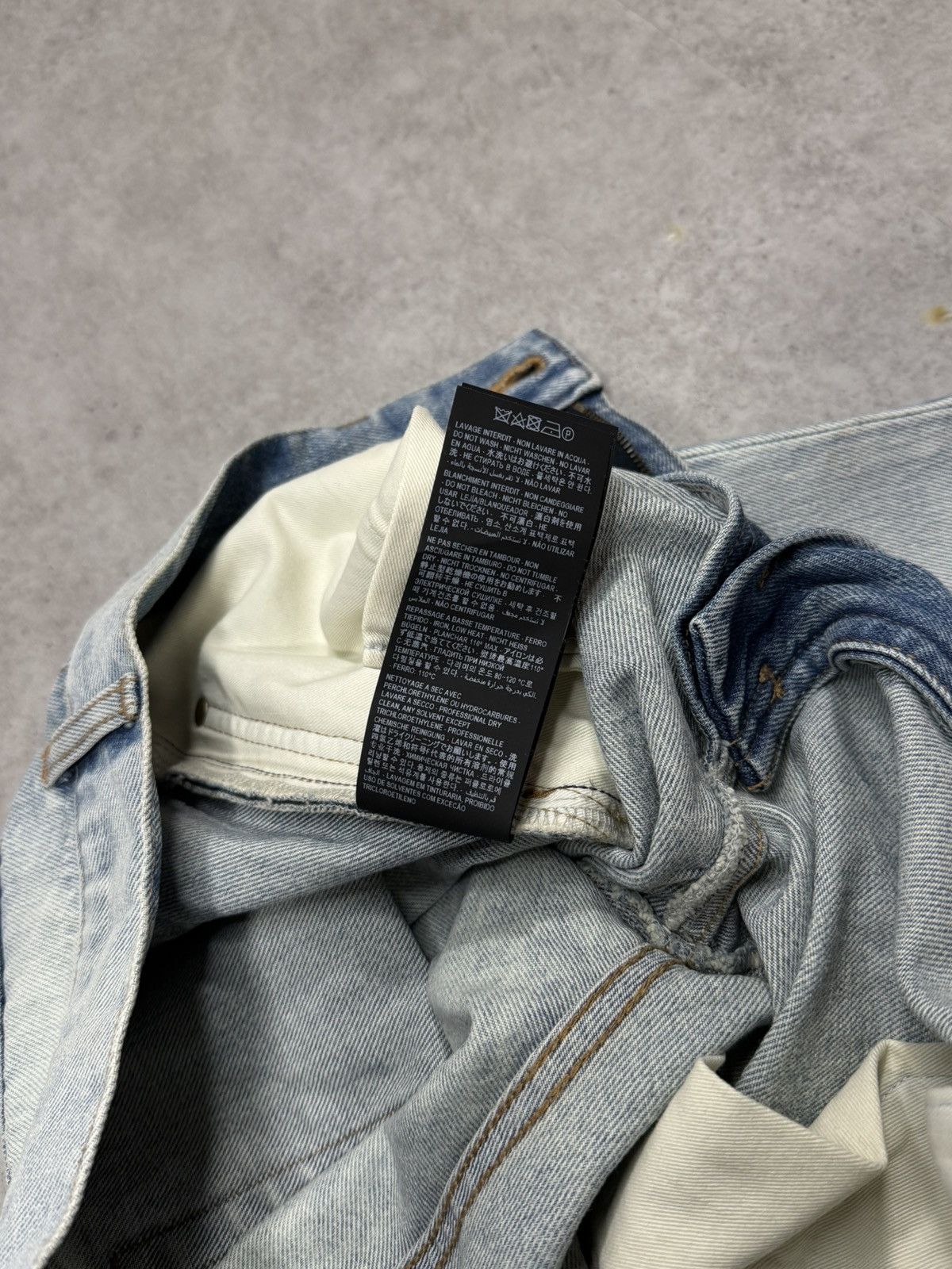 Saint Laurent Paris Saint Laurent jeans washed blue from 2020 made in Japan 31US Size US 31 - 12 Thumbnail