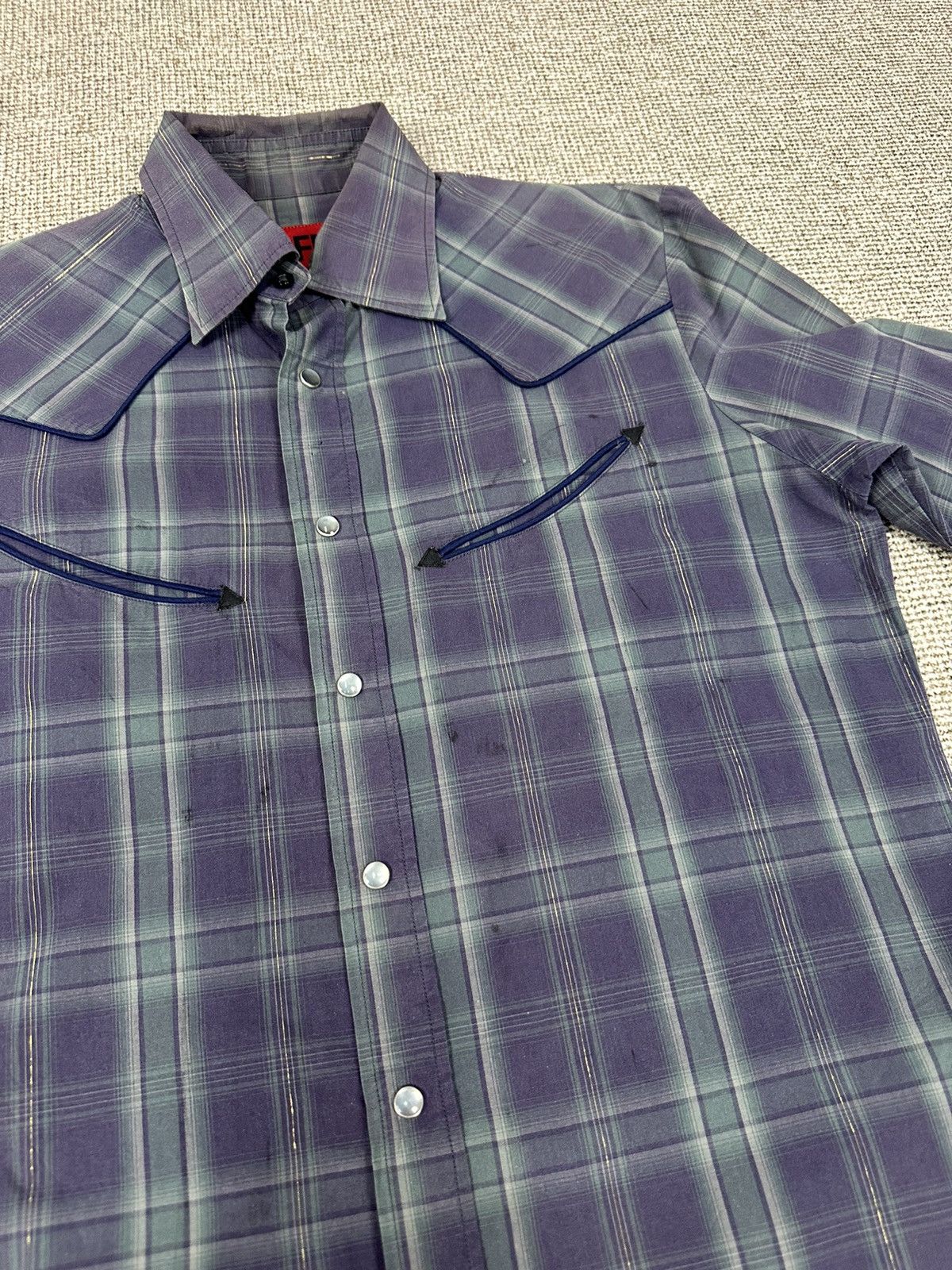 PPFM Vintage PPFM Japan Button Shirt A967 Size US L / EU 52-54 / 3 - 3 Thumbnail