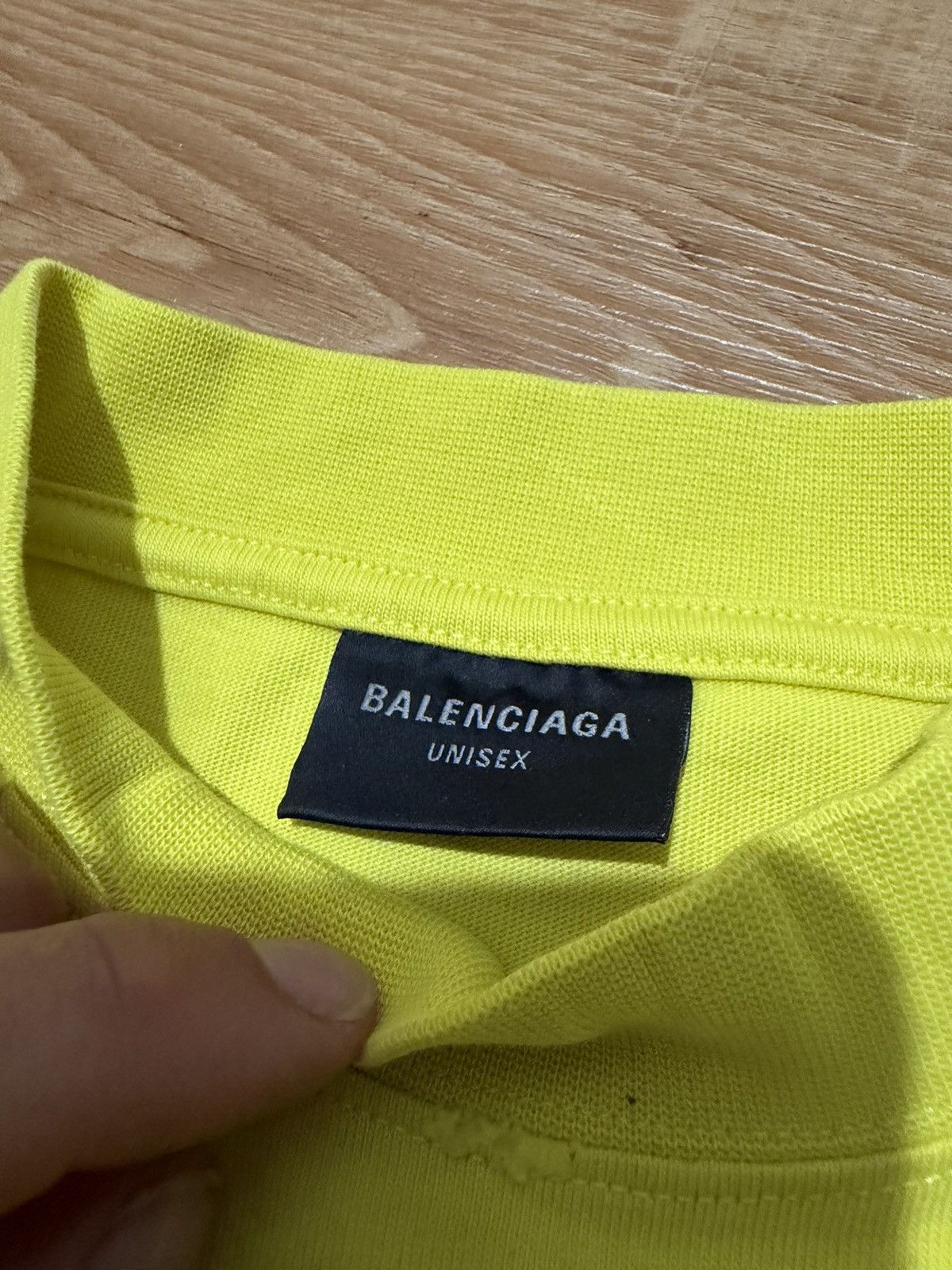 Balenciaga Balenciaga Darkwave yellow shirt Size US L / EU 52-54 / 3 - 4 Thumbnail