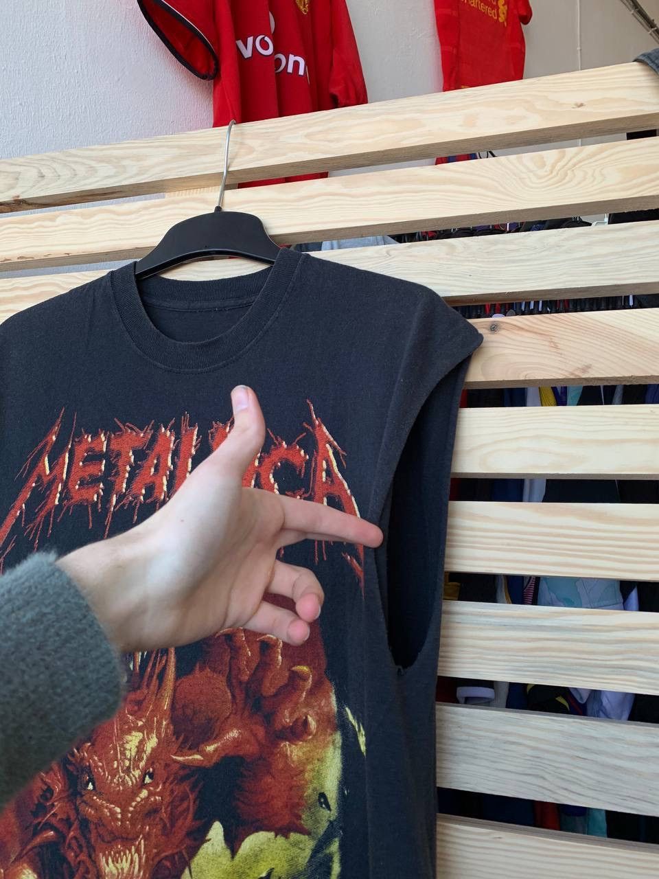 Band Tees × Metallica × Vintage VINTAGE UNRELEASED METALLICA DEVIL IN LIVE TEE SHIRT Size US M / EU 48-50 / 2 - 5 Thumbnail