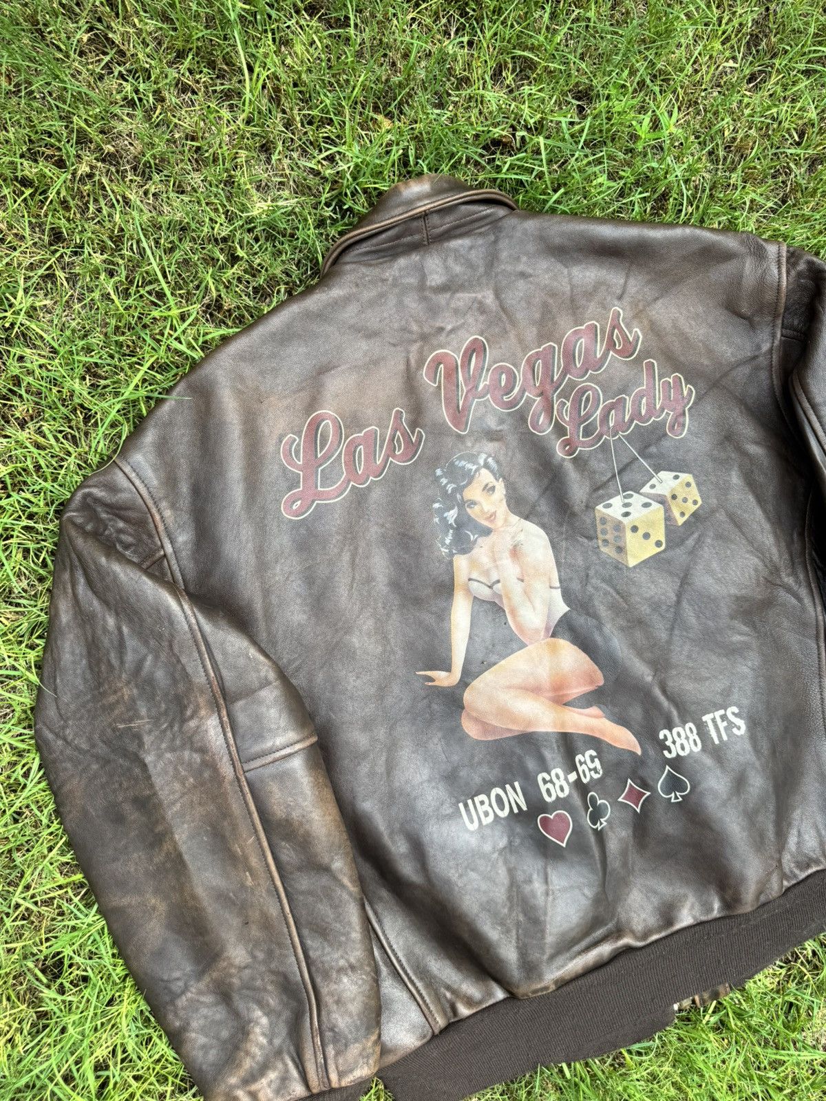 Cockpit USA Cazadora Cockpit USA Las Vegas Lady Pinup A-2 Size US XL / EU 56 / 4 - 11 Thumbnail