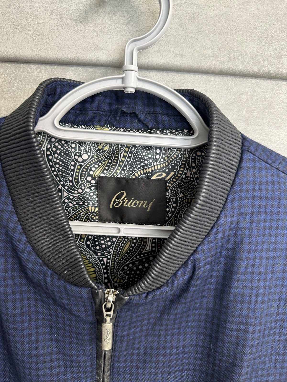 Brioni Brioni Bomber Jacket Size US L / EU 52-54 / 3 - 4 Thumbnail
