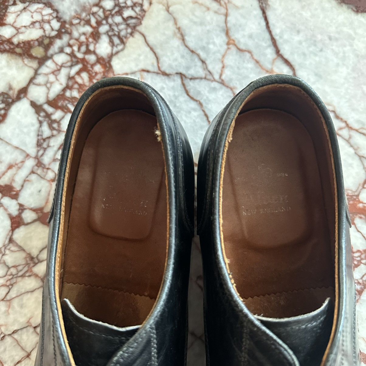 Alden Alden New England Mens Size 9D Black Leather Dress Shoes Size US 9 / EU 42 - 2 Thumbnail