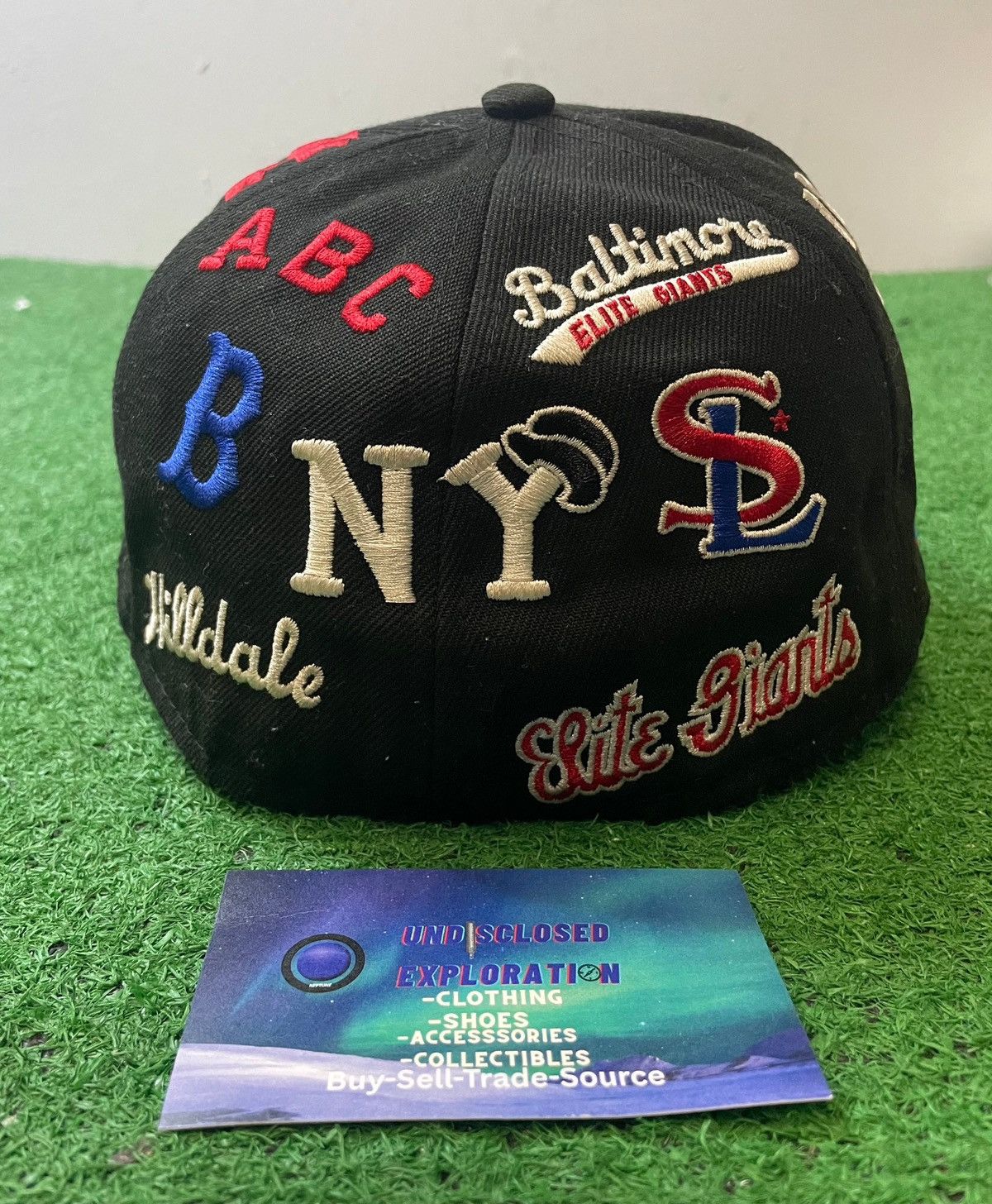 Authentic Negro Leagues Sneakertown Seattle Mariners Fitted 7 3/4 [Rare] Size ONE SIZE - 4 Thumbnail