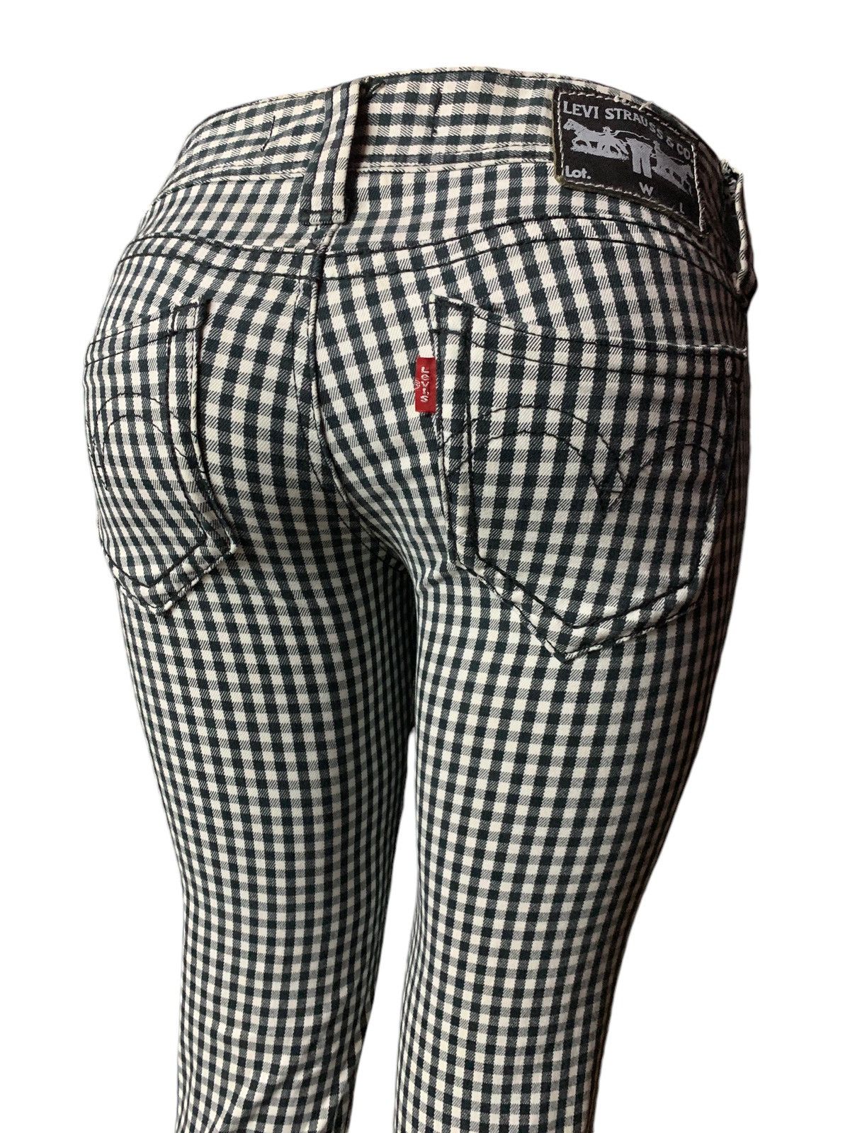 Levi's Levis Checked pattern lady jeans Size 32" / US 10 / IT 46 - 5 Thumbnail