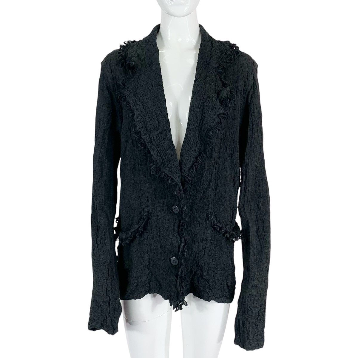 Homme Plisse Issey Miyake × Issey Miyake × Pleats Please Issey Miyake VINTAGE ISSEY MIYAKE ME PLEATS PLEASE STRECTH COAT WOMEN Size M / US 6-8 / IT 42-44 - 1 Thumbnail
