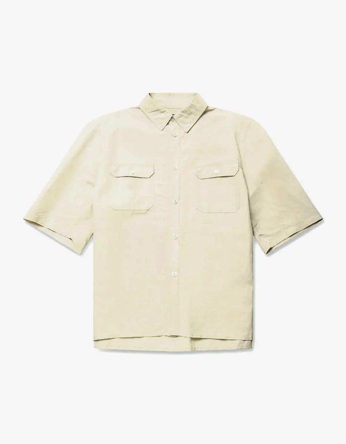 Willy Chavarria Willy Chavarria White SS Corcoran Shirt Size US M / EU 48-50 / 2 - 1 Thumbnail