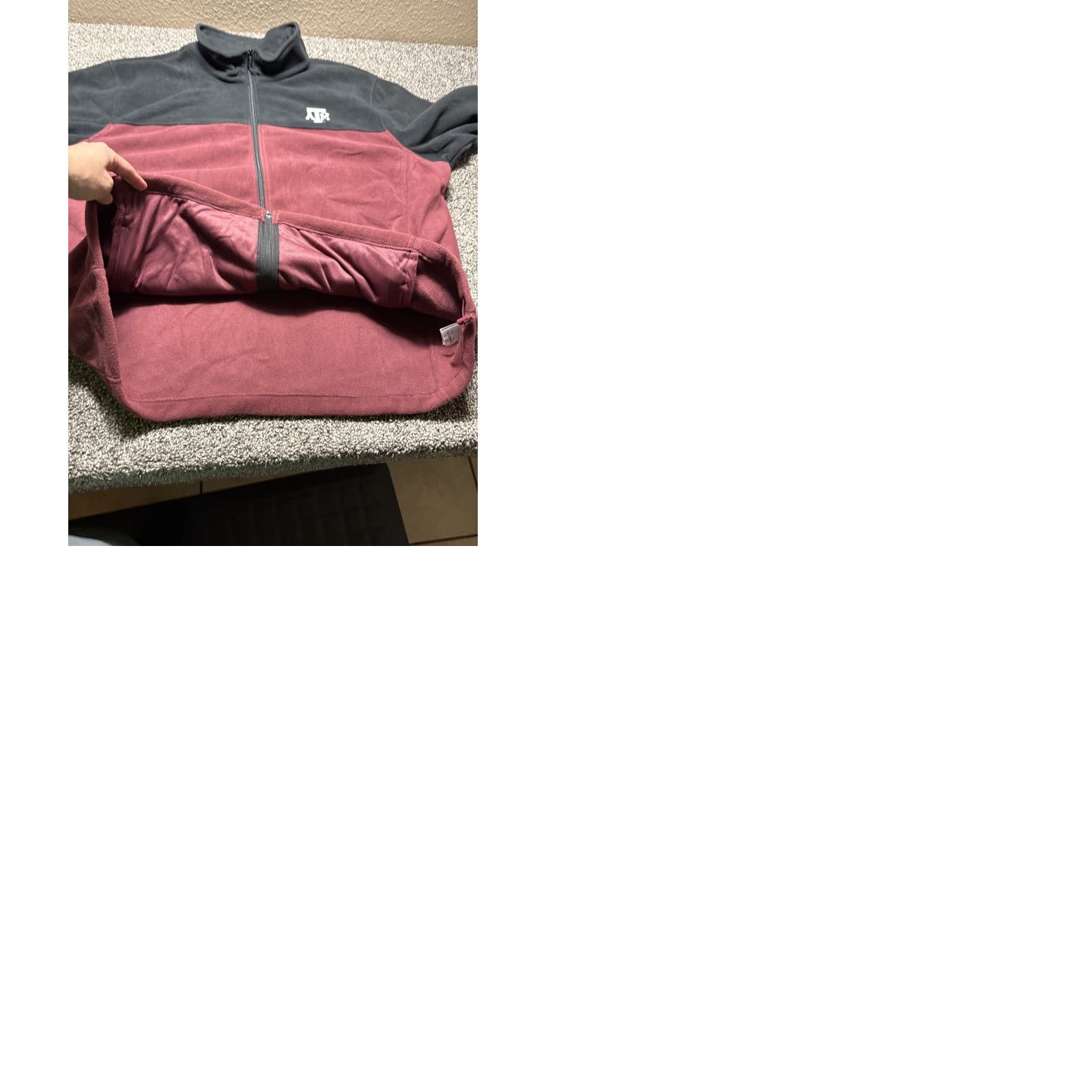 Vintage Columbia Jacket Men 3XL Maroon Black Collegiate Full Zip Texas A&M Aggies Size US XXL / EU 58 / 5 - 9 Thumbnail