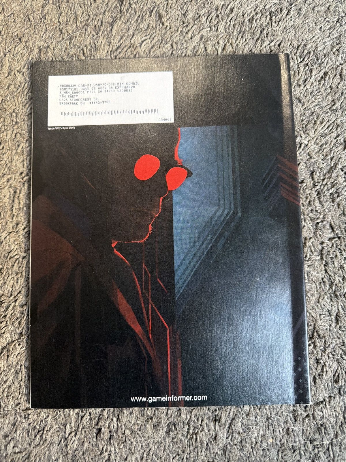 Hypebeast 2019 Game Informer Volume XXIX Number 4 Issue 312 Size ONE SIZE - 2 Thumbnail