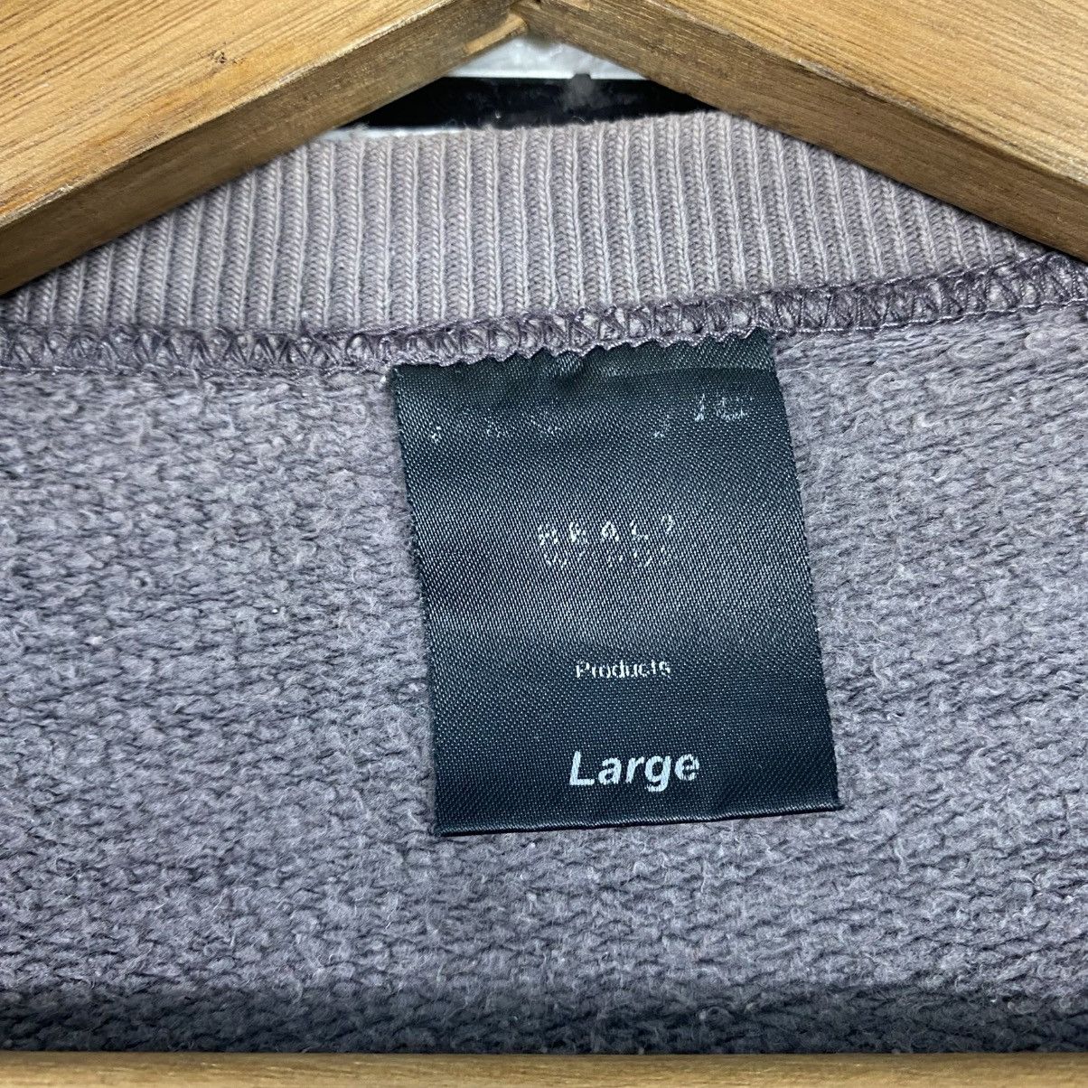 Japanese Brand Real Words Fast Big Logo Sweatshirt Issey Miyake Size US L / EU 52-54 / 3 - 15 Thumbnail
