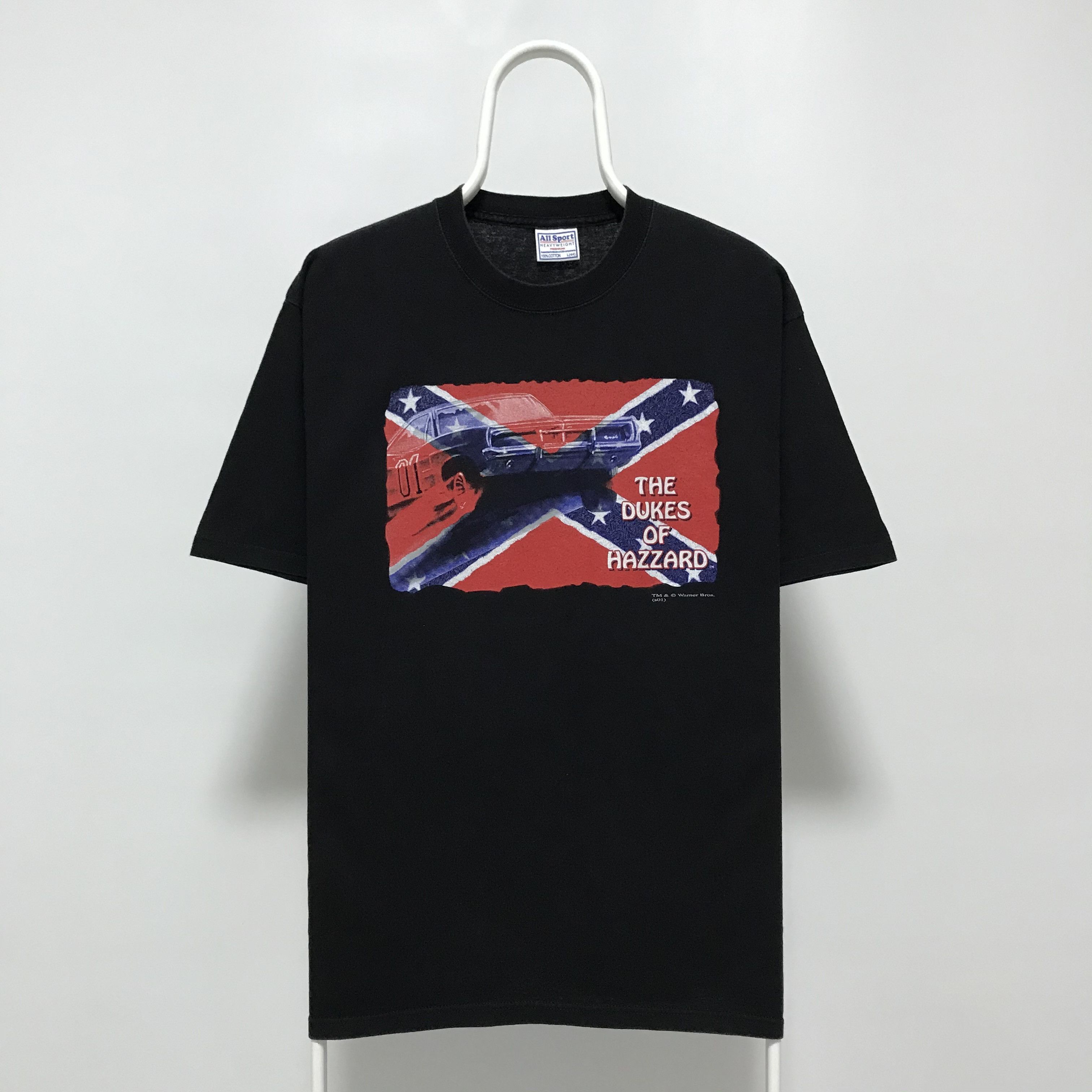 Band Tees THE DUKES OF HAZZARD Vintage T-Shirt 90s Tee General LEE Size US L / EU 52-54 / 3 - 1 Thumbnail