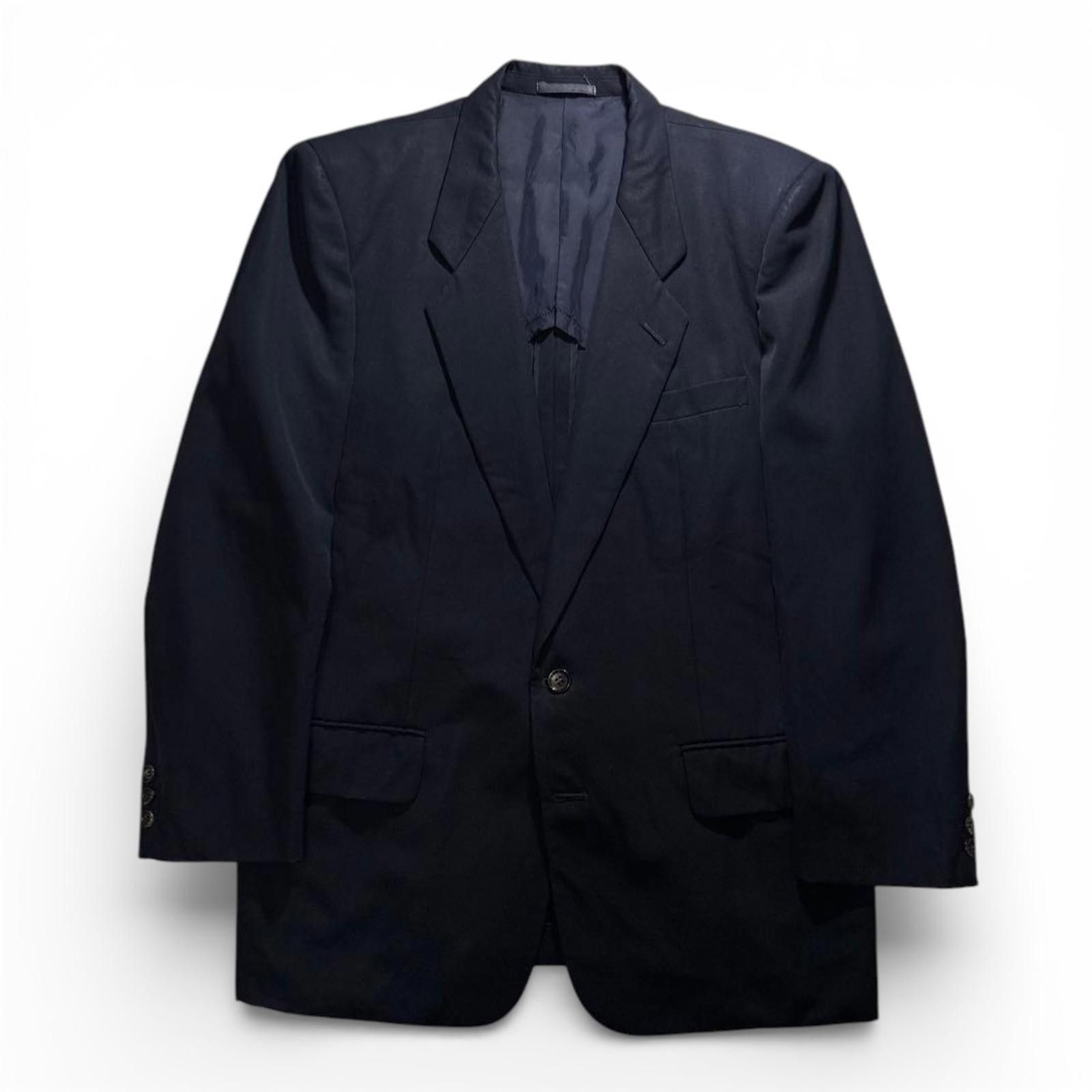 Comme des Garcons Comme des Garçons - Navy Blue Suit Jacket and Trousers Set Size 40R - 2 Thumbnail