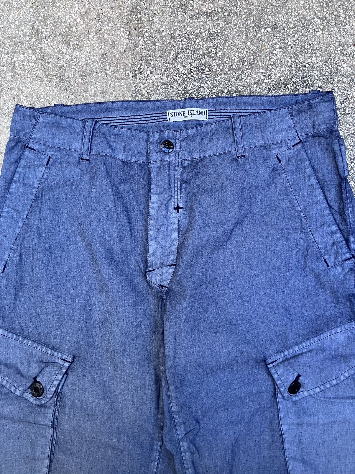 Stone Island Rare Stone Island Vintage 2000s Convertible 2:1 Cargo Pants Size US 30 / EU 46 - 7 Thumbnail