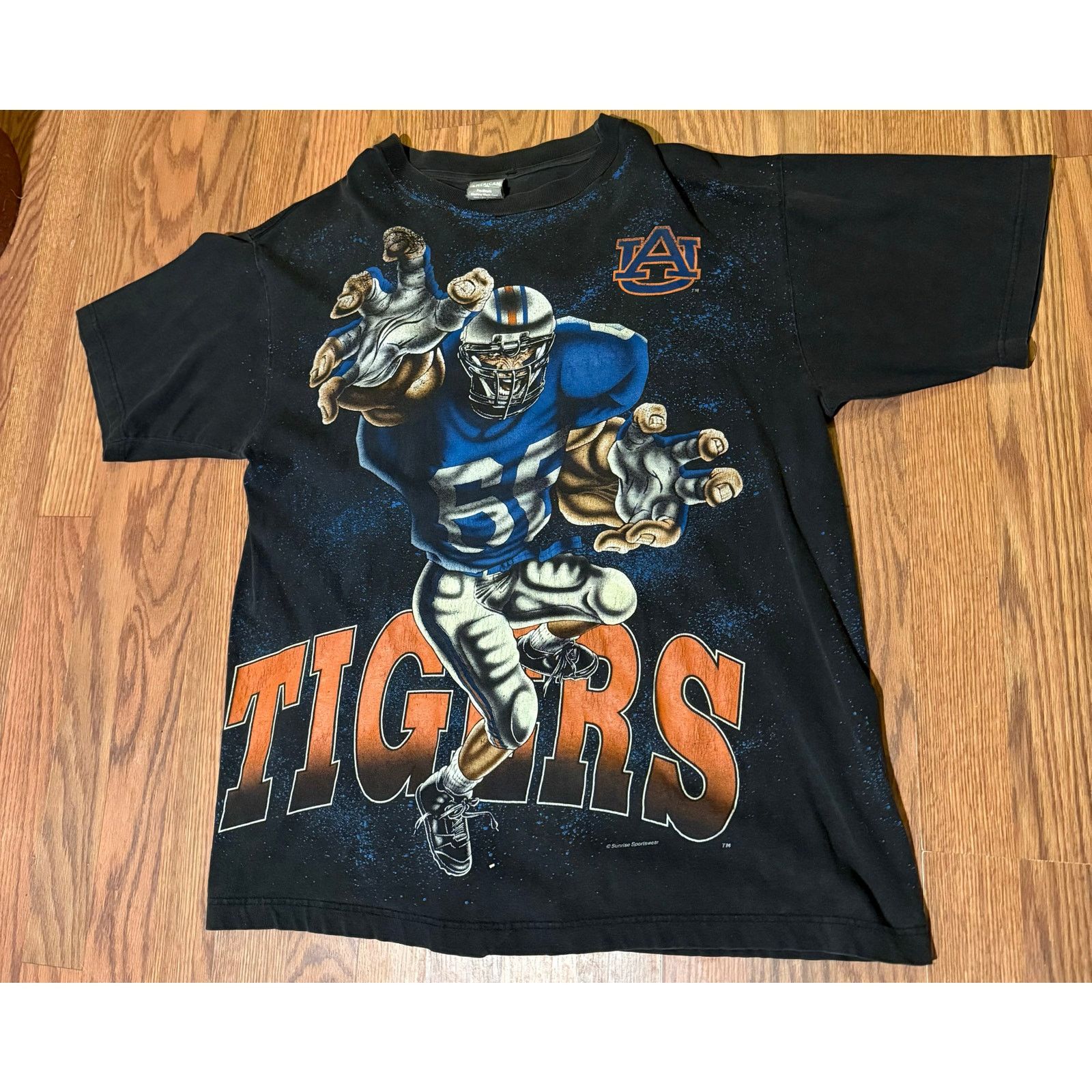 Other Vintage 90s Auburn University football tee Size US XL / EU 56 / 4 - 1 Thumbnail