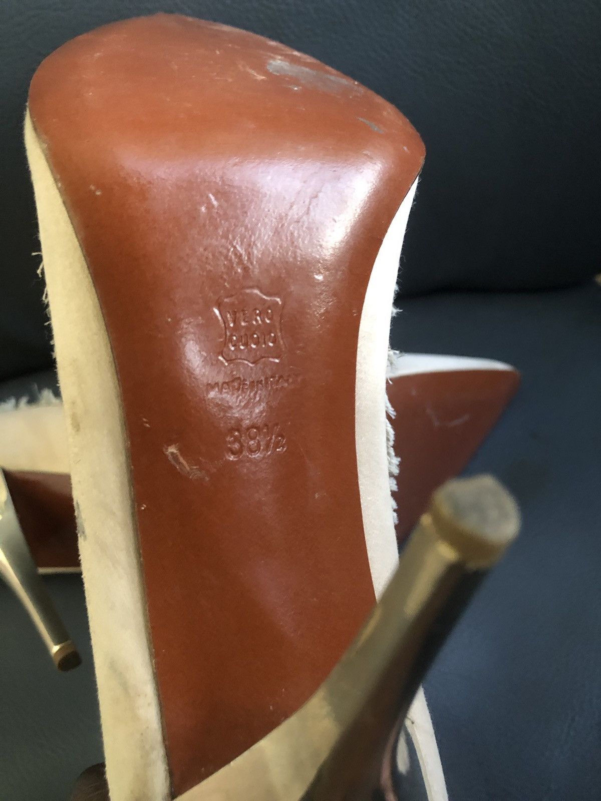 Lanvin Lanvin Beige Women’s Heels Size 38.5 Size US 7.5 / IT 37.5 - 15 Thumbnail