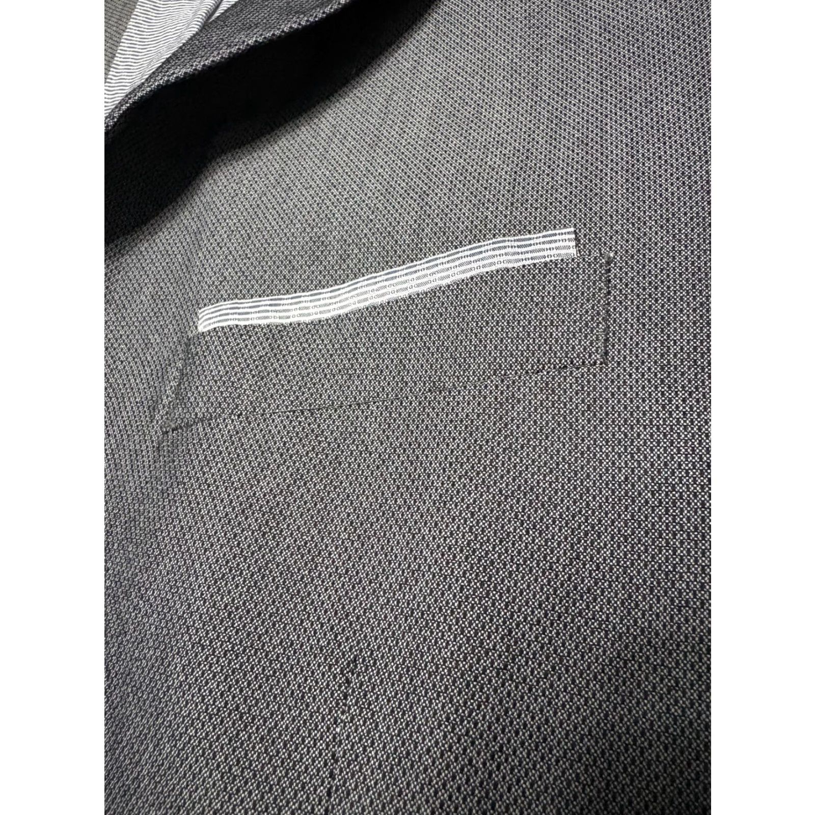 Vintage Zara Man Suit Jacket Mens 38 US Gray Blazer 2 Button Great Condition Jacket/Coat Regular Length Notch Lapel Gray Blazer Mens 38 US Kay Size 38R - 3 Thumbnail