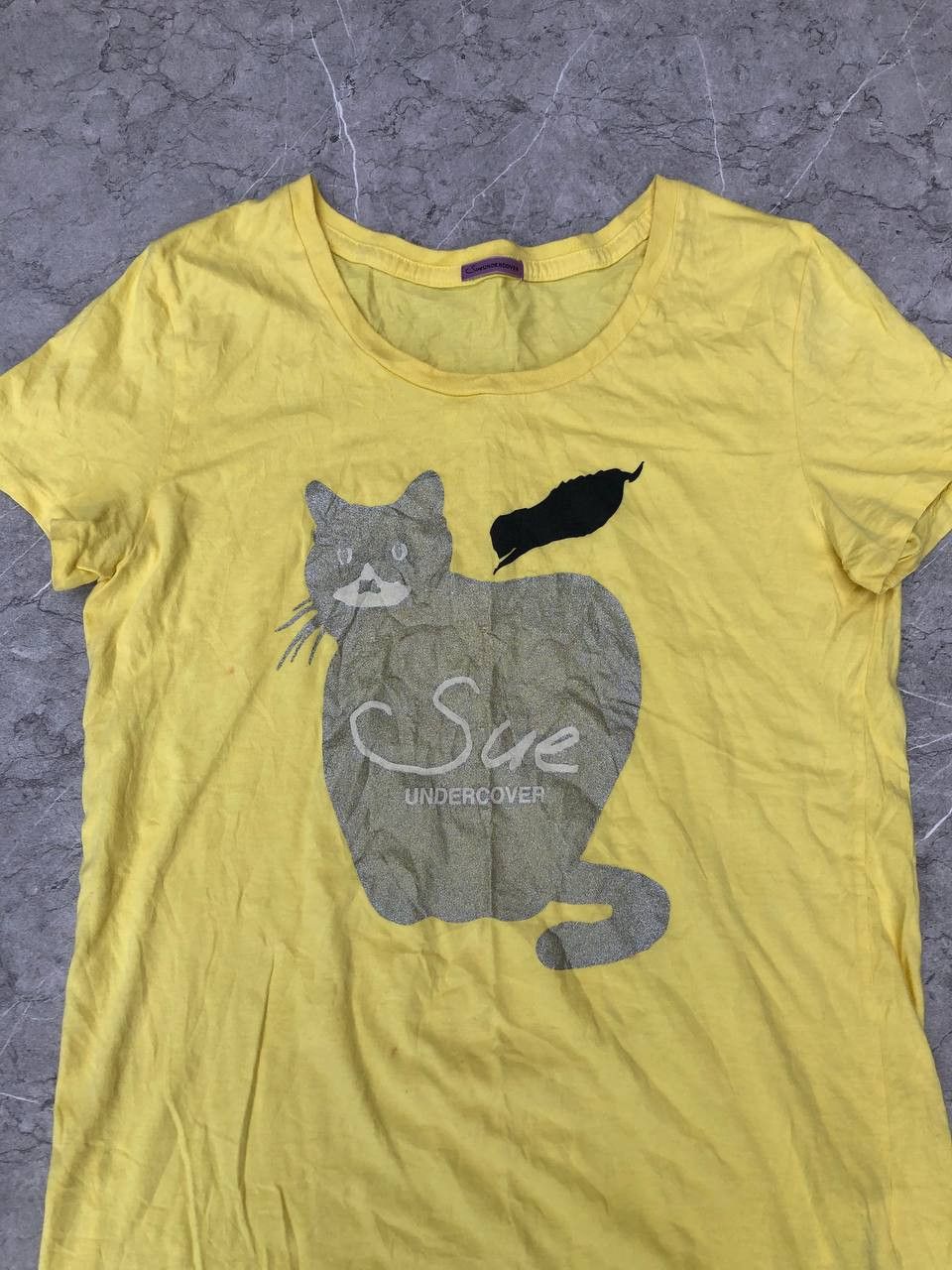 Undercover Sue Undercover Logo Apple Cat Short Sleeve T Shirt Size S / US 4 / IT 40 - 2 Thumbnail