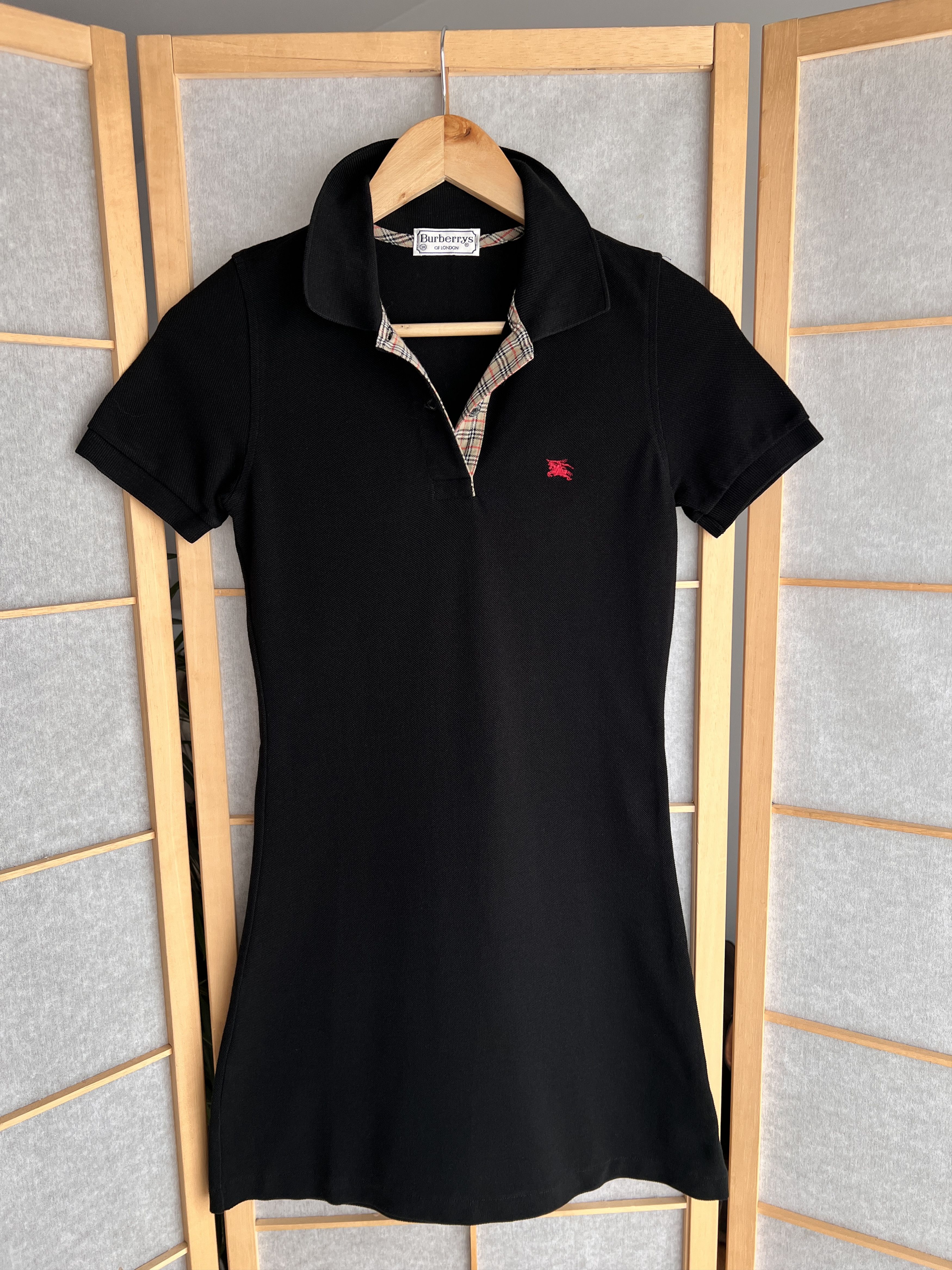 Burberry Burberrys vintage polo dress 90s nova check rare skirt plaid Size M / US 6-8 / IT 42-44 - 7 Thumbnail