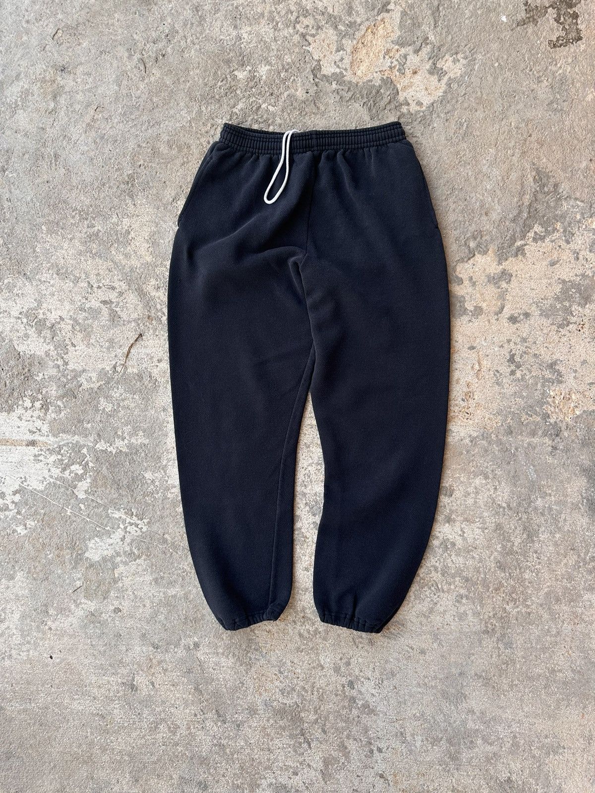 Vintage 90s Made.In.USA Black Sweatpants Size US 30 / EU 46 - 1 Thumbnail