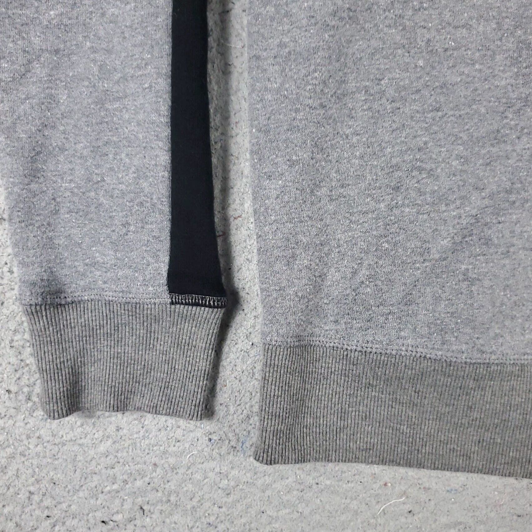 Reebok Reebok Women's Gray 1/4 Zip Sweater Adult Medium Casual Knitted Pullover Size M / US 6-8 / IT 42-44 - 3 Thumbnail