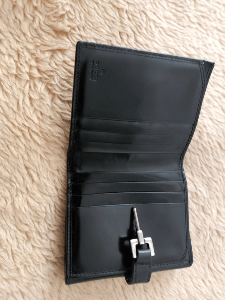 Gucci × Tom Ford × Vintage Gucci Wallet Leather Bag Tom Ford Purse Small Vintage Size ONE SIZE - 9 Thumbnail
