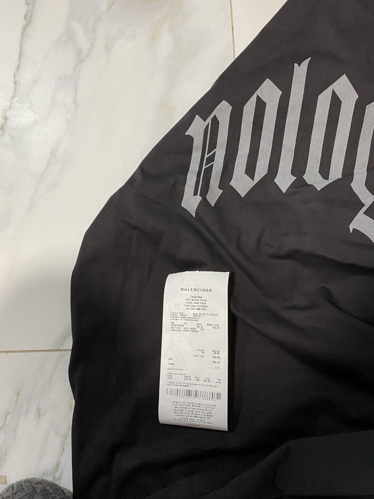 Balenciaga Balenciaga Nologo Size US L / EU 52-54 / 3 - 5 Thumbnail