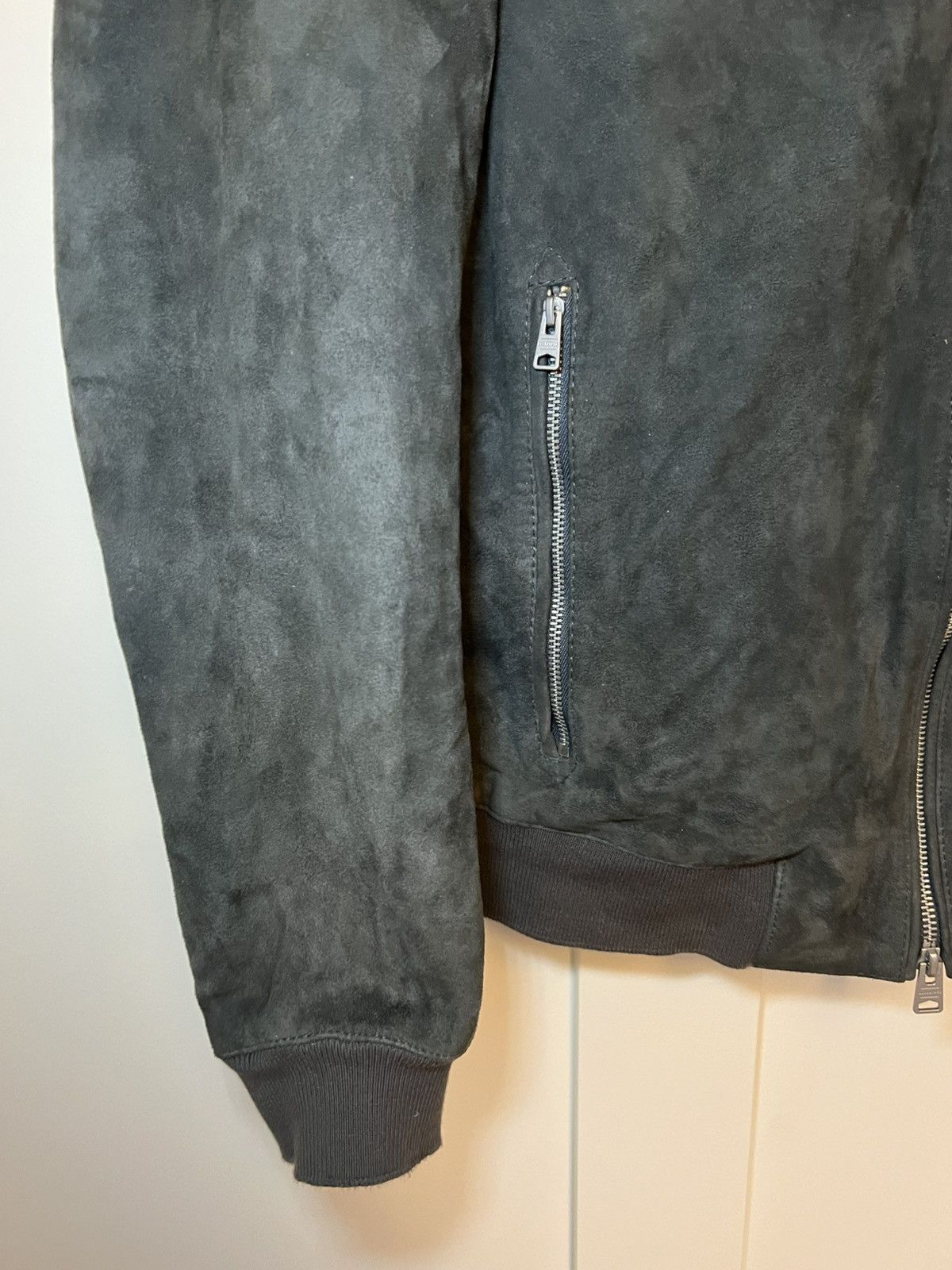 Allsaints All Saints leather suede bomber jacket Size US M / EU 48-50 / 2 - 21 Thumbnail