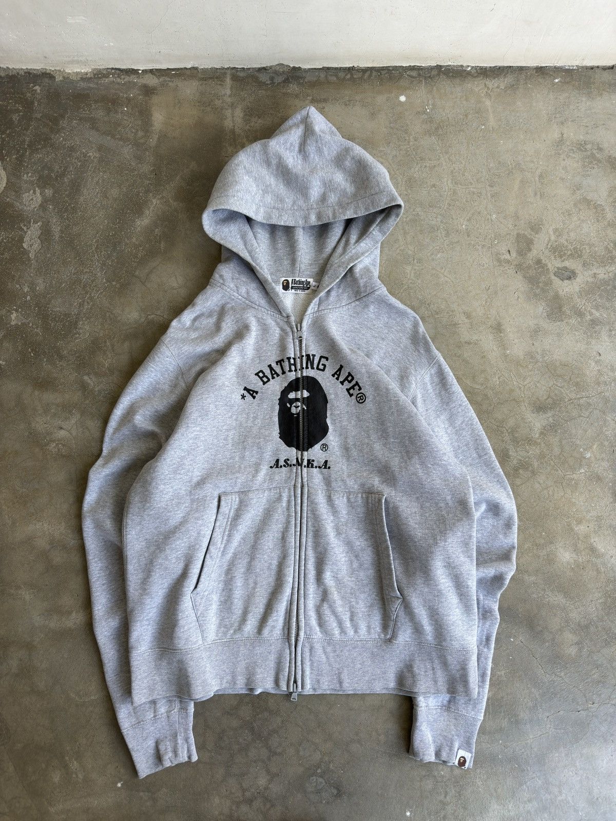Bape A Bathing Ape Bape Ape shall never kill Ape zipper hoodie Size US L / EU 52-54 / 3 - 1 Thumbnail