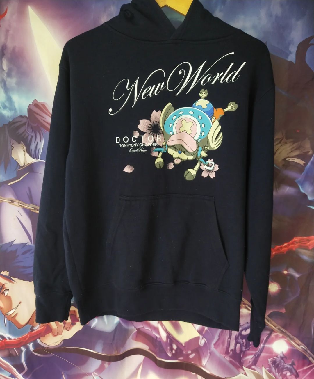 Anime × Japanese Brand × One Piece One Piece Chopper Art New World Official Anime Hoodie Size US L / EU 52-54 / 3 - 1 Thumbnail