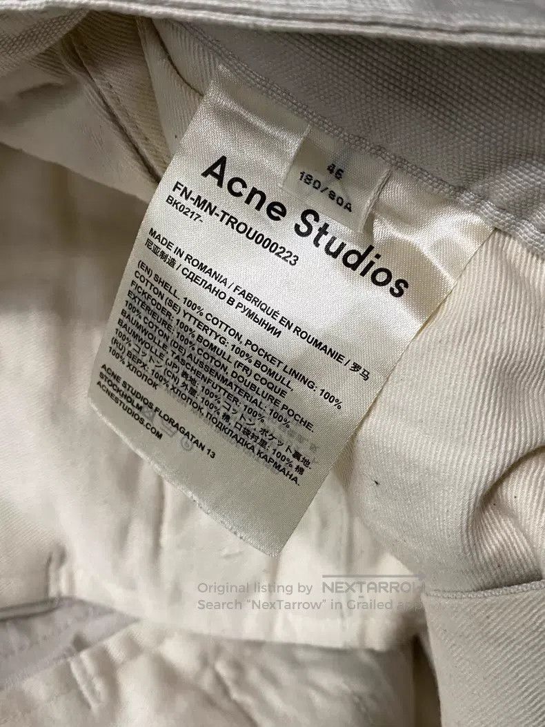 Acne Studios Acne Studios Beige Cargo Pants Size US 30 / EU 46 - 8 Thumbnail