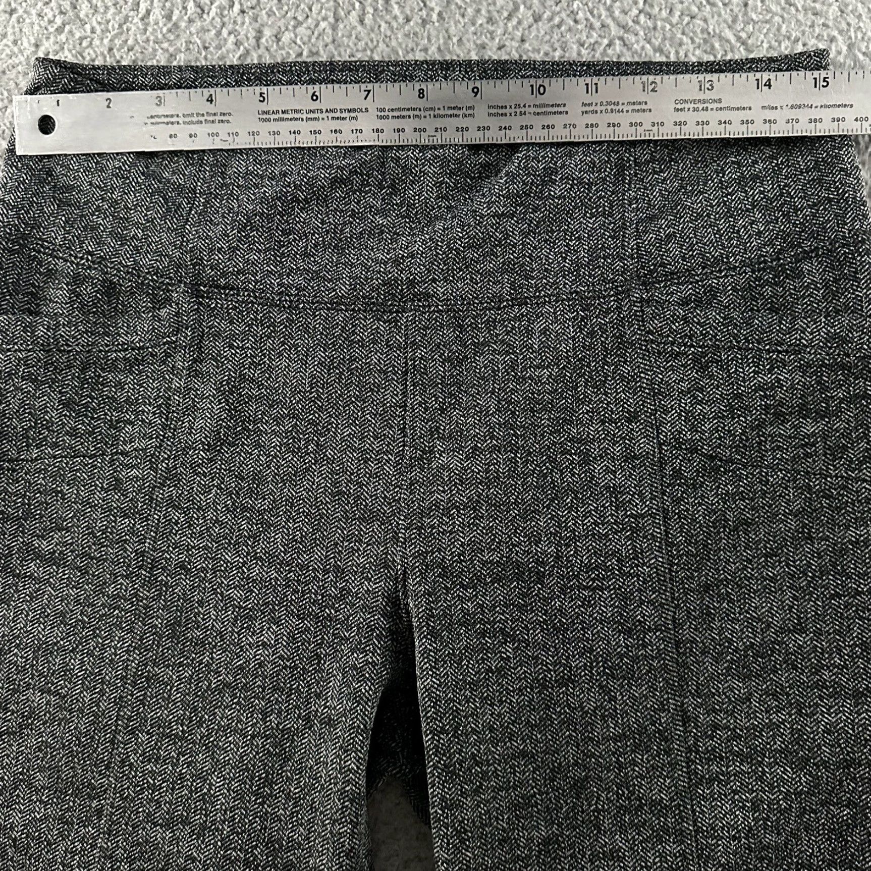 Athleta Athleta Womens Leggings Gray Medium Mid Rise Ankle Stretch Polyester Blend Size 32" / US 10 / IT 46 - 6 Thumbnail