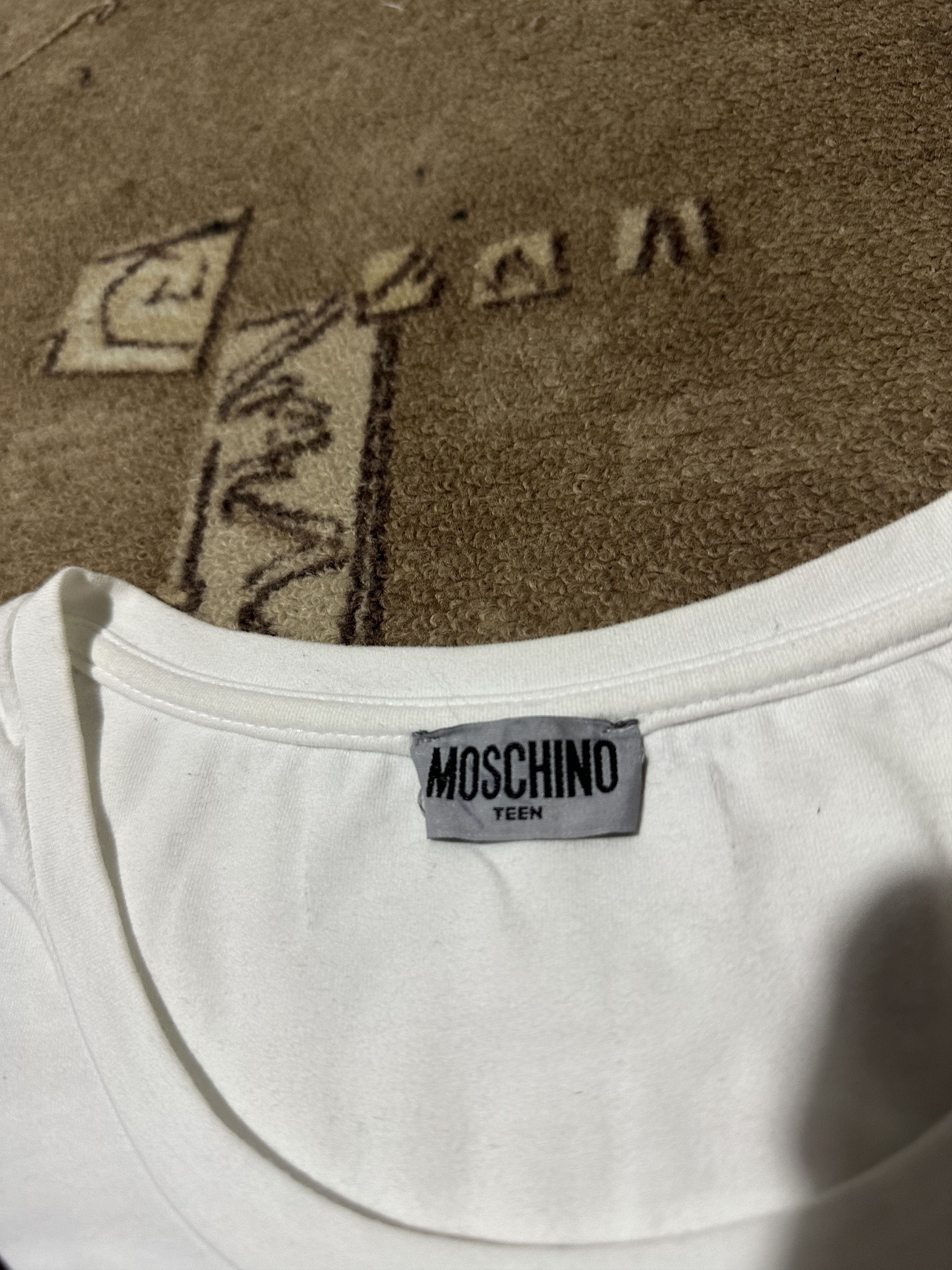 Love Moschino × Moschino Moschino T-shirt teen Size S / US 4 / IT 40 - 3 Thumbnail