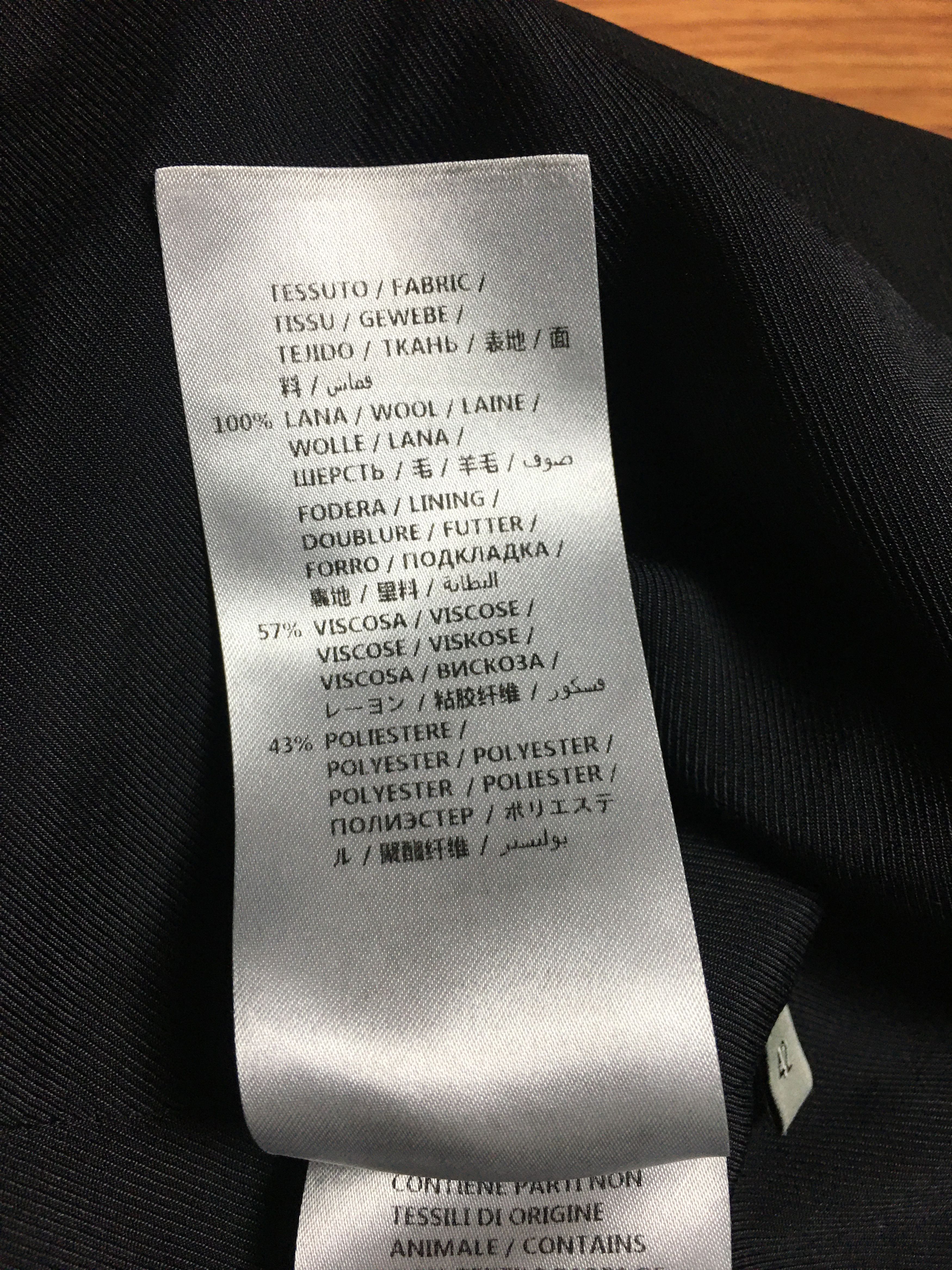 Gucci GUCCI Uniform Wool Jacket Blazer Black Size EU 42 Size M / US 6-8 / IT 42-44 - 12 Thumbnail