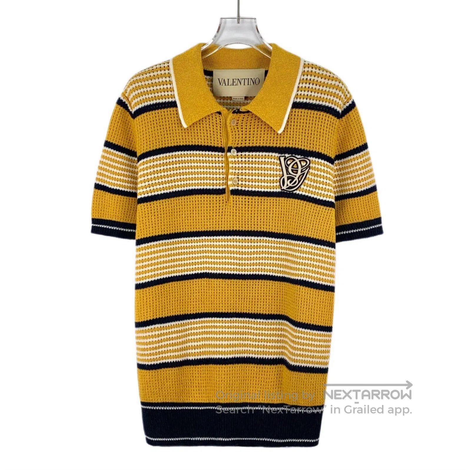 Valentino Valentino Color Block Striped Linen Notched Lapel Single B Size US XS / EU 42 / 0 - 1 Thumbnail