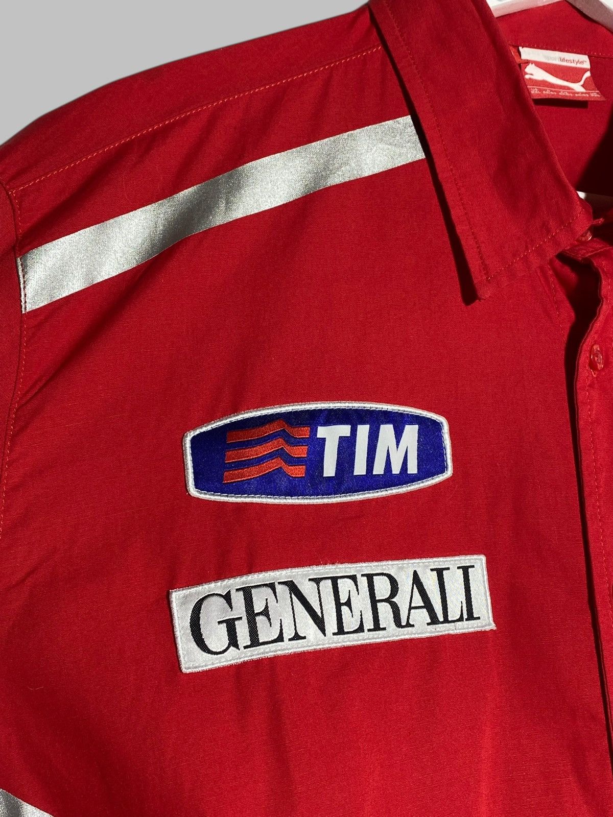 Puma 🔥 PUMA DUCATI TEAM ISSUE RACING Y2K HYPE PIT SHIRT Size US XXL / EU 58 / 5 - 9 Thumbnail