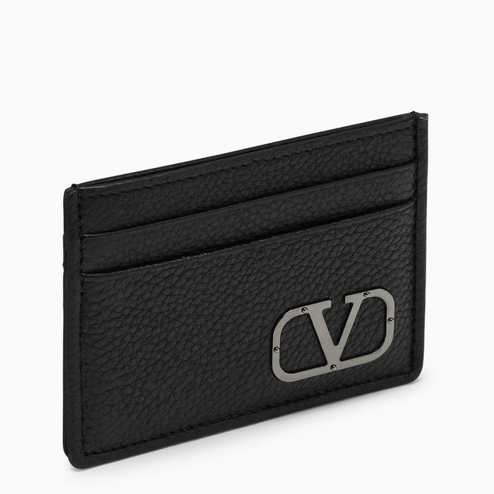 VLogo Leather Cardholder main image 1