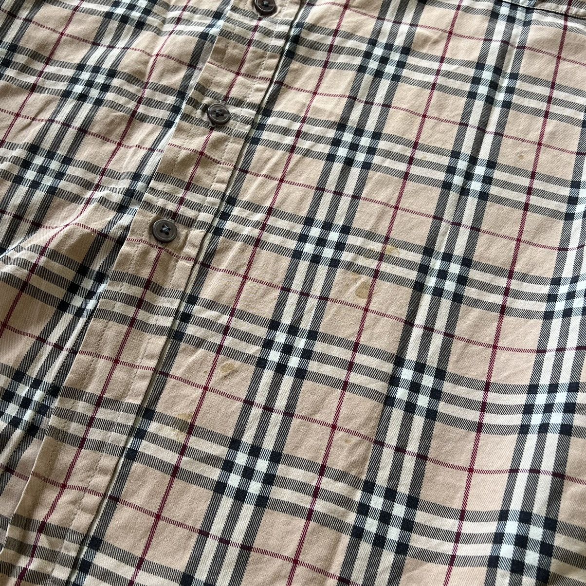Burberry Burberry Vintage Rare Legit Luxury Button Ups Hawaiian Shirt Size US L / EU 52-54 / 3 - 6 Thumbnail