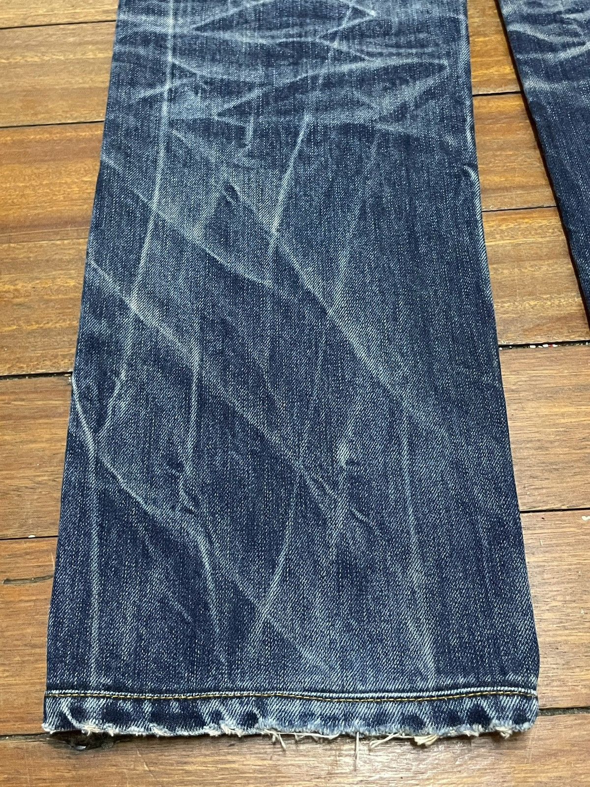 Japanese Brand Rare Design Vintage Japanese Brand Mix & Match Jeans 2000s Size US 30 / EU 46 - 7 Thumbnail