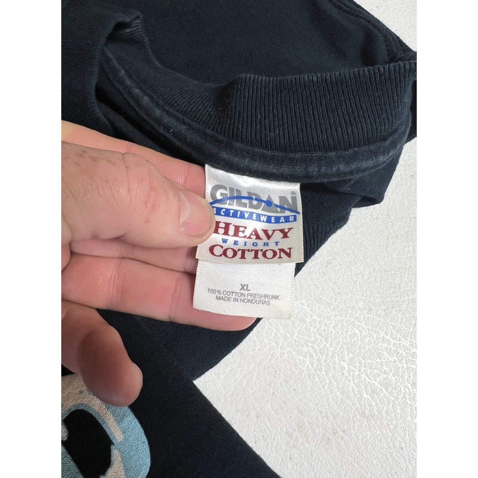 Gildan Mens XL Ouray Colorado Black Long Sleeve Black T-shirt Graphic Size US XL / EU 56 / 4 - 3 Thumbnail