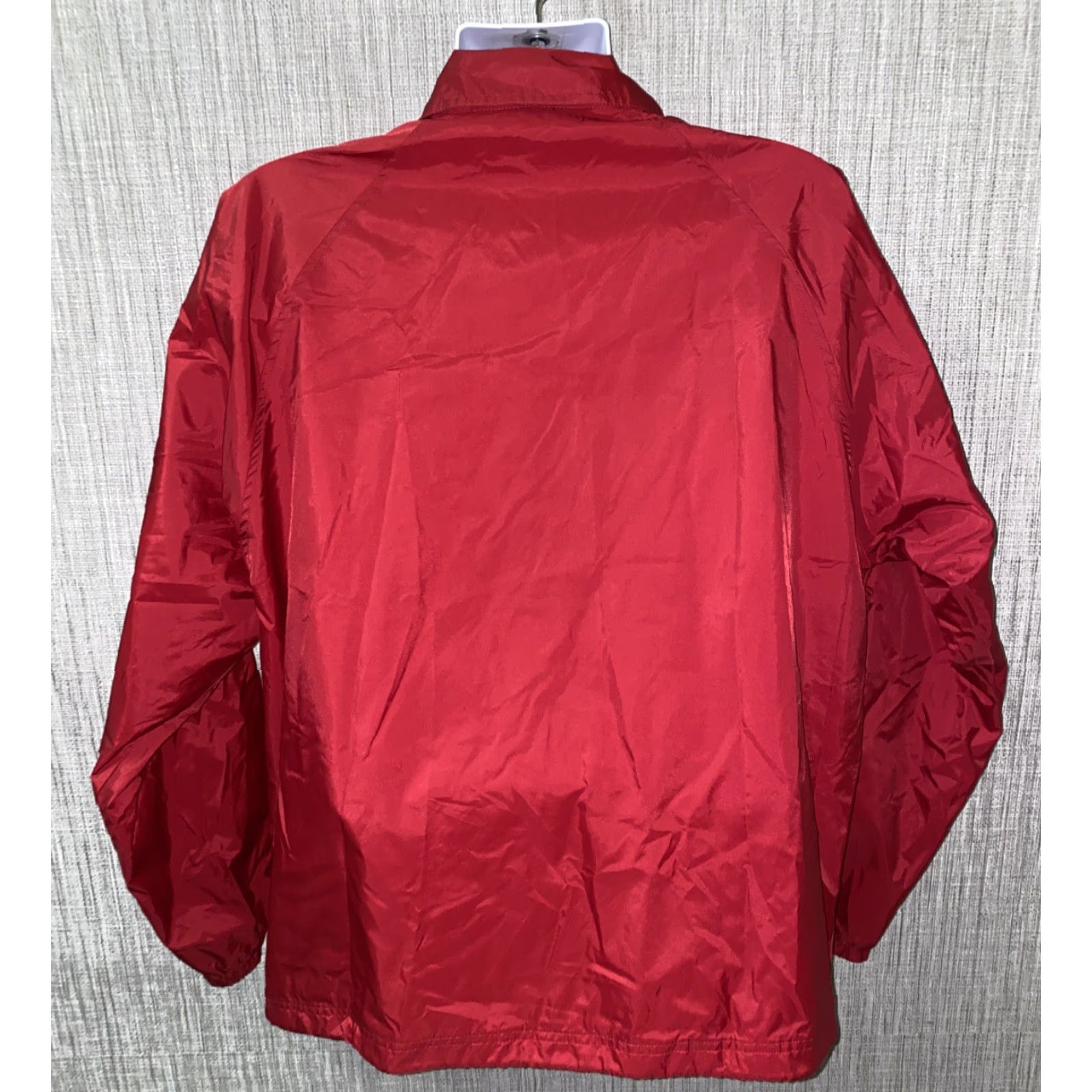 Port Authority Port Authority Red Sport Tek Jacket Mens Size L Snap Button Size US L / EU 52-54 / 3 - 6 Thumbnail