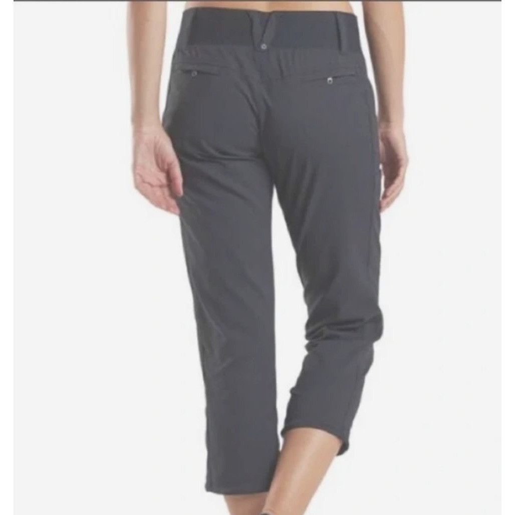 Other NWT Title Nine Women Gray Clamber Capri Hiking Nylon Pants 1 Size 36" / US 14 / IT 50 - 3 Thumbnail