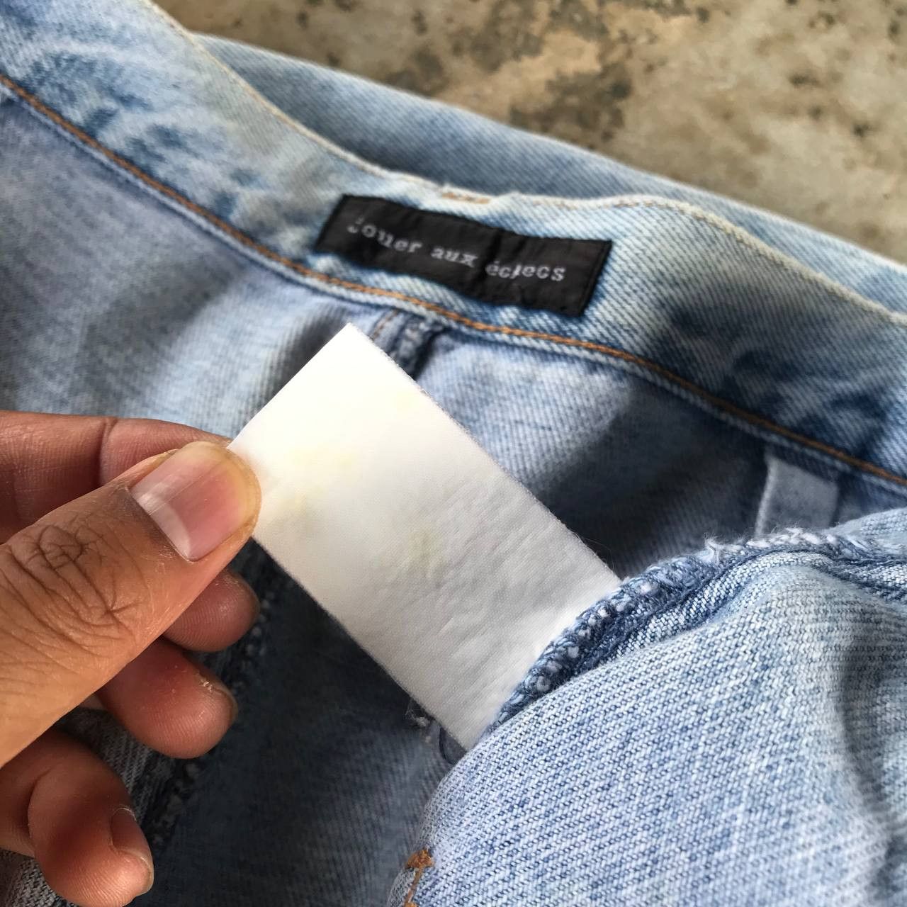 Japanese Brand W34x30 FLARED JAPAN JOUER AUX ECHECS BUSH JEAN LIGHTWASH Size US 34 / EU 50 - 8 Thumbnail