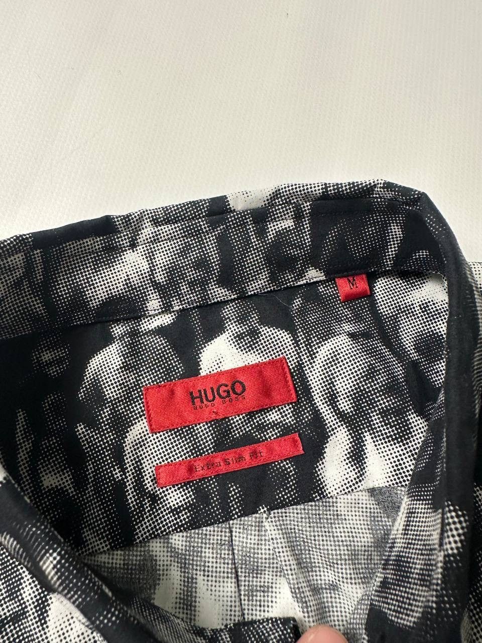Hugo RRP 140$ Hugo CDG Style Ero3-W Printed Extra Slim Shirt Size US M / EU 48-50 / 2 - 4 Thumbnail