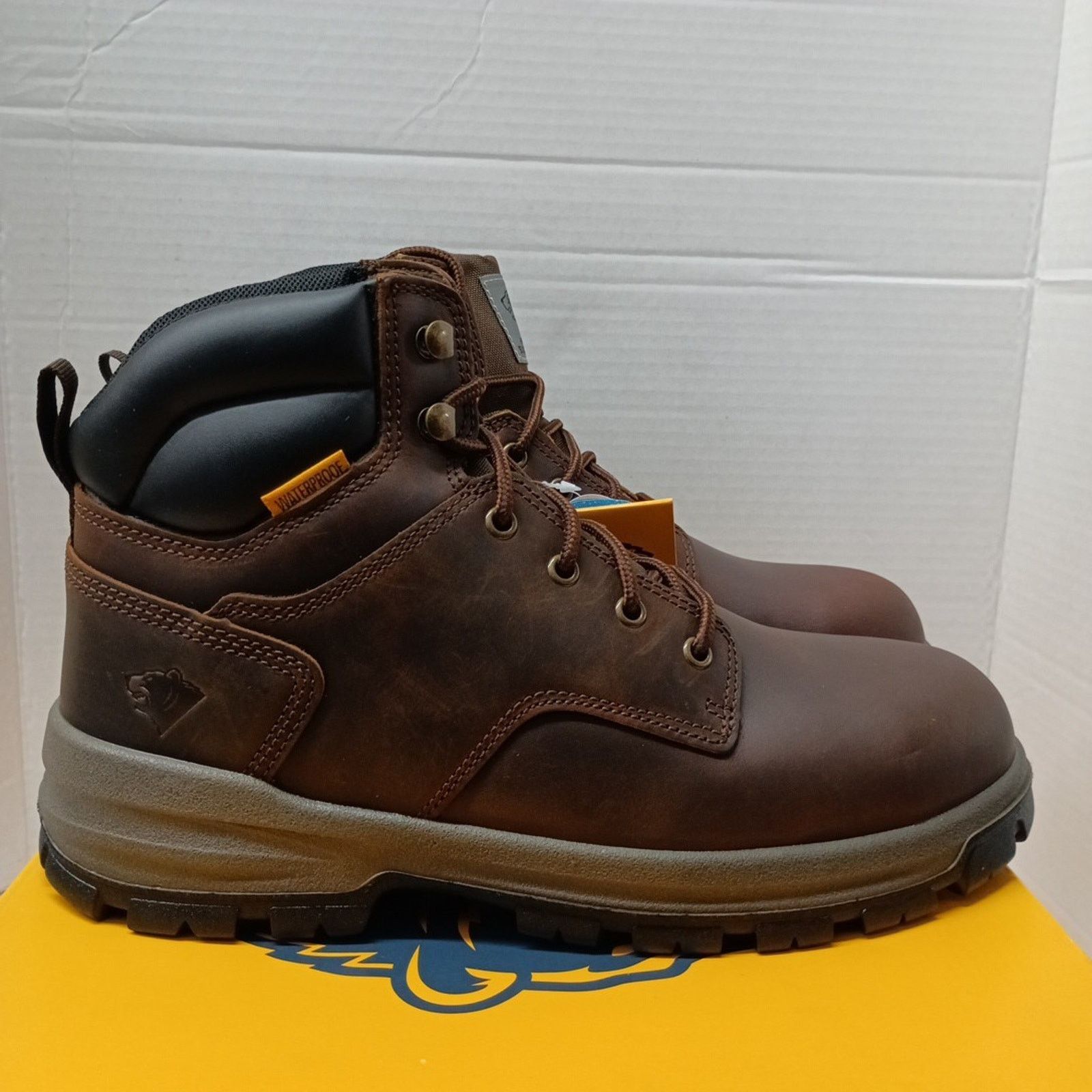 Other Herman Survivors Steel Toe Work Boots Women's Size 11 Brown Size US 11 / IT 41 - 1 Thumbnail