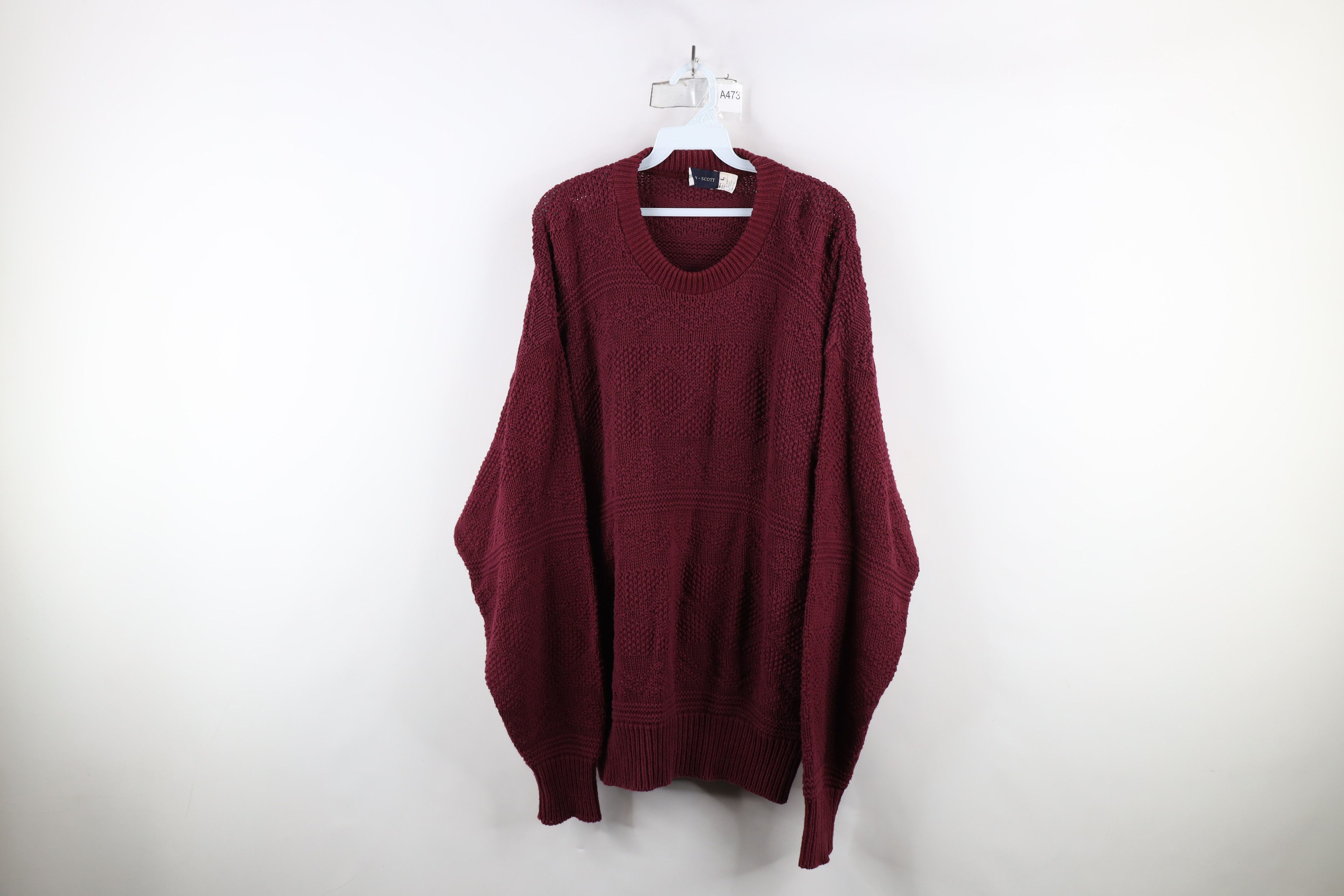 Vintage Vintage 90s Streetwear Fair Isle Knit Crewneck Sweater USA Size US L / EU 52-54 / 3 - 1 Thumbnail