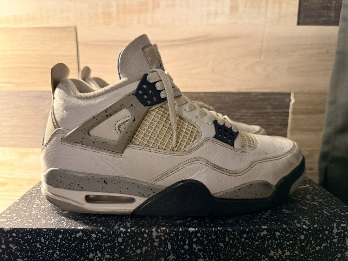 Jordan Brand Jordan 4 Midnight Navy Size US 9 / EU 42 - 5 Thumbnail