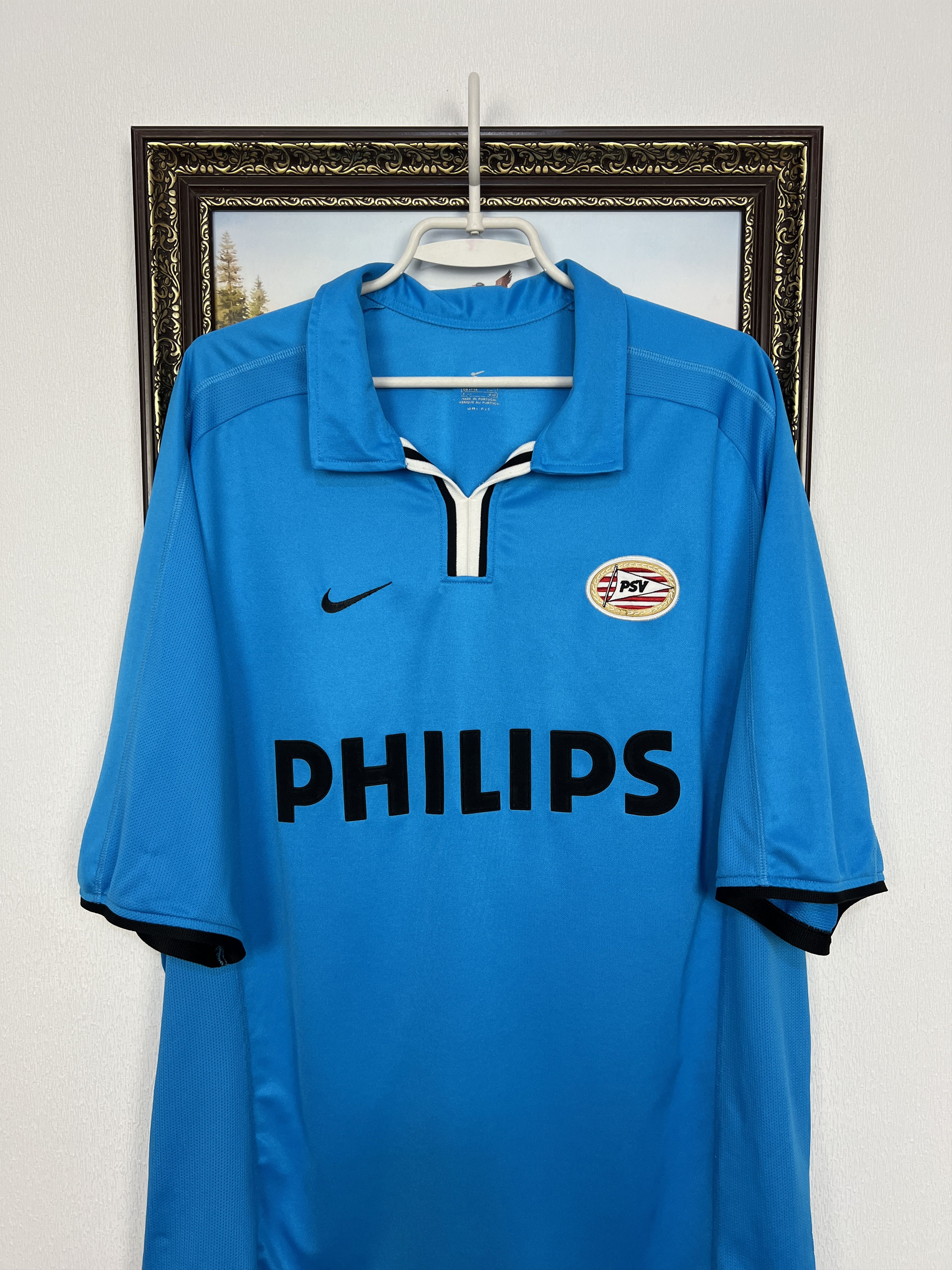 Nike PSV Eindhoven Away football shirt 2000 Soccer Nike Jersey Size US XXL / EU 58 / 5 - 2 Thumbnail
